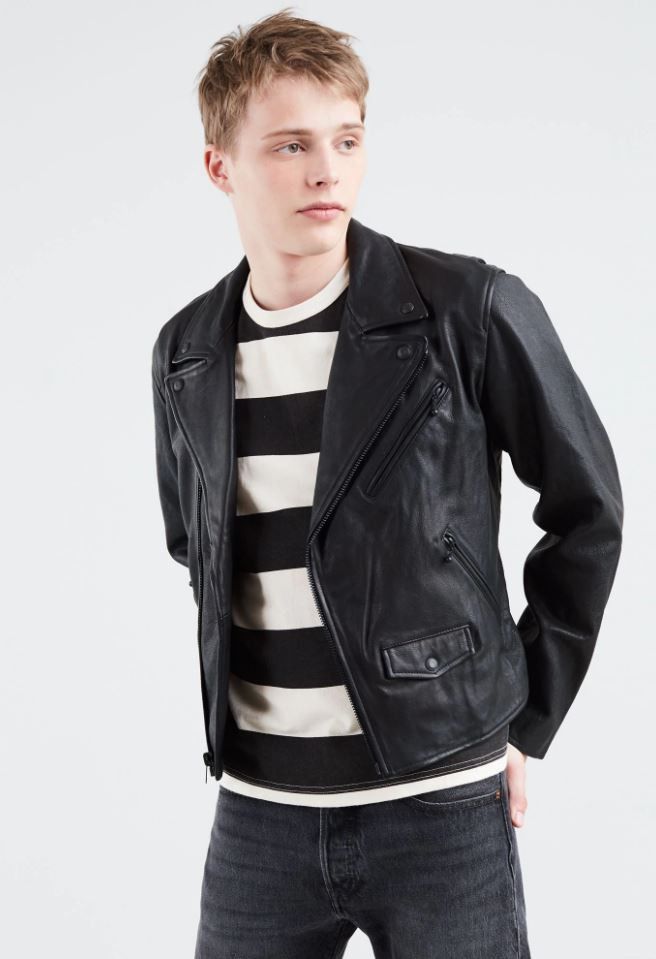 Levi's Levi’s Leather Moto Jacket Size US M / EU 48-50 / 2 - 1 Thumbnail