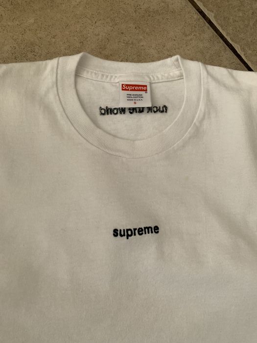 Supreme ftw 2024 tee white