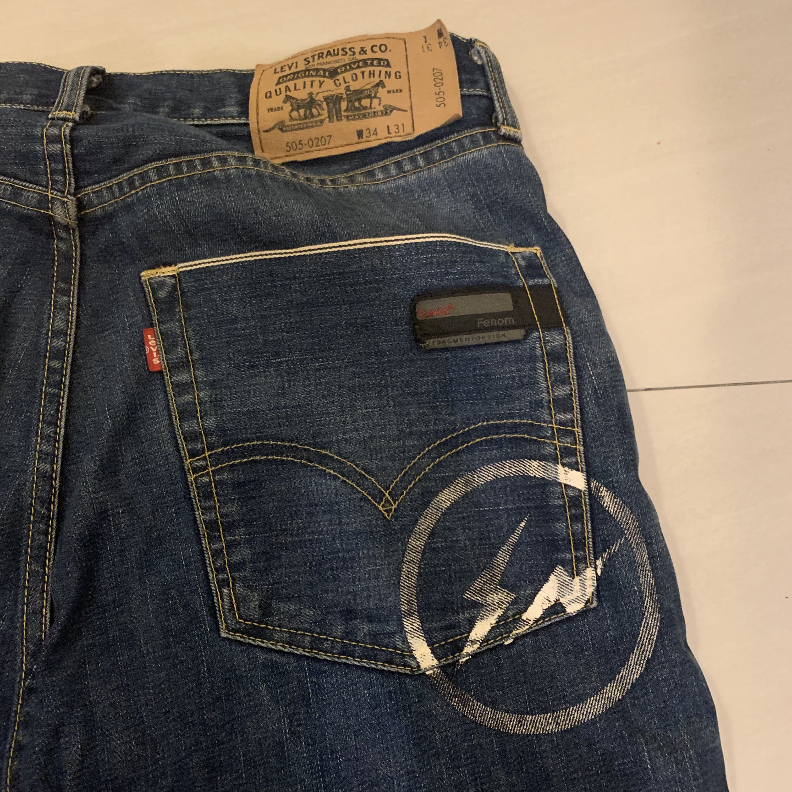 Fragment Design × Hiroshi Fujiwara × Levi's Levi's x