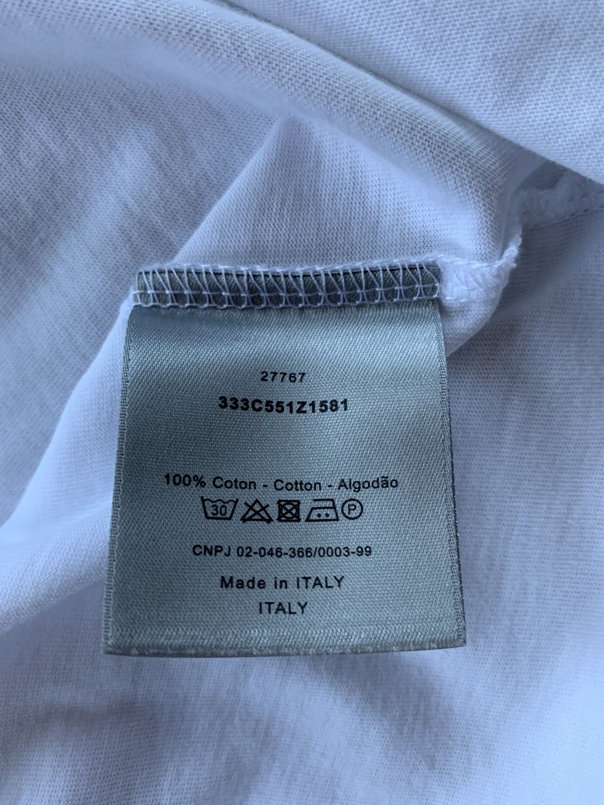 Dior CHRISTIAN DIOR ATELIER COTTON T-SHIRT | Grailed