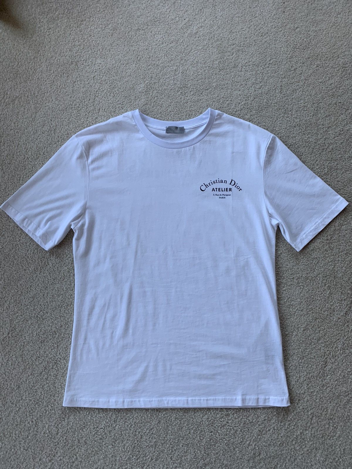 Dior CHRISTIAN DIOR ATELIER COTTON T-SHIRT | Grailed