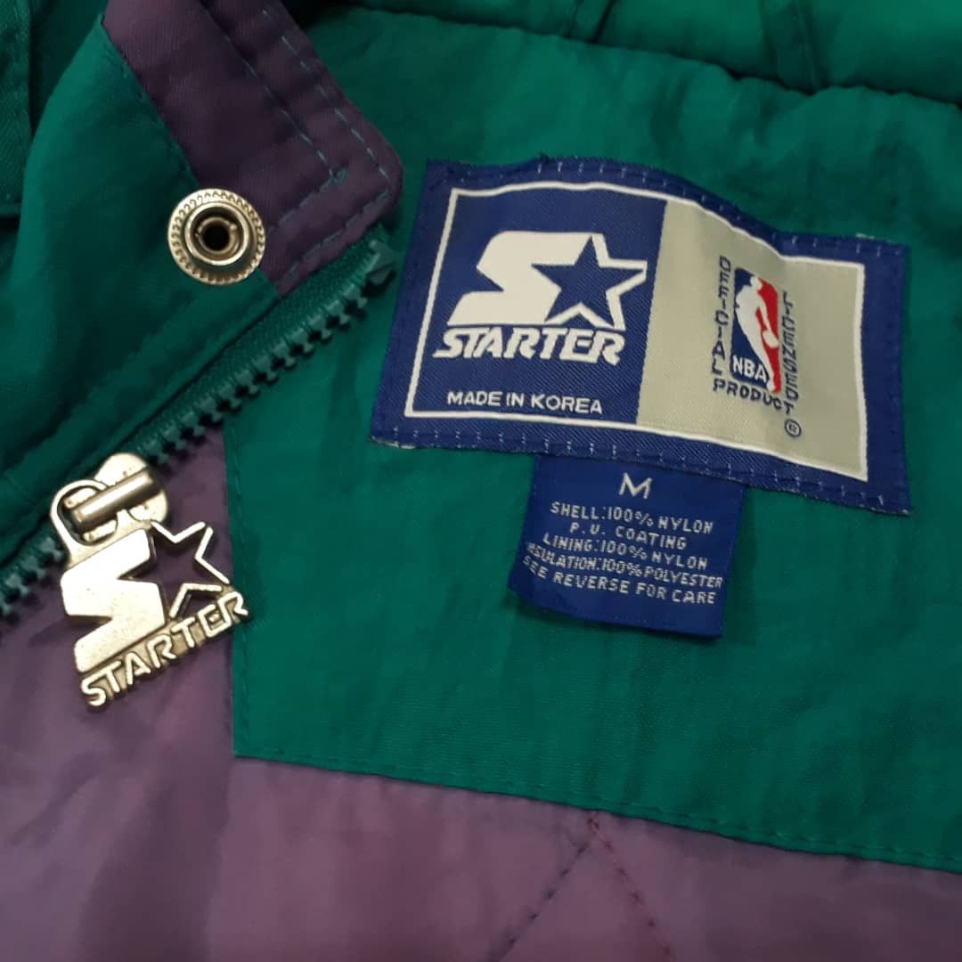Vintage 🔥 FINAL DROP🔥 Vtg 90s CHARLOTTE HORNETS Jacket Basketball Size US M / EU 48-50 / 2 - 6 Preview