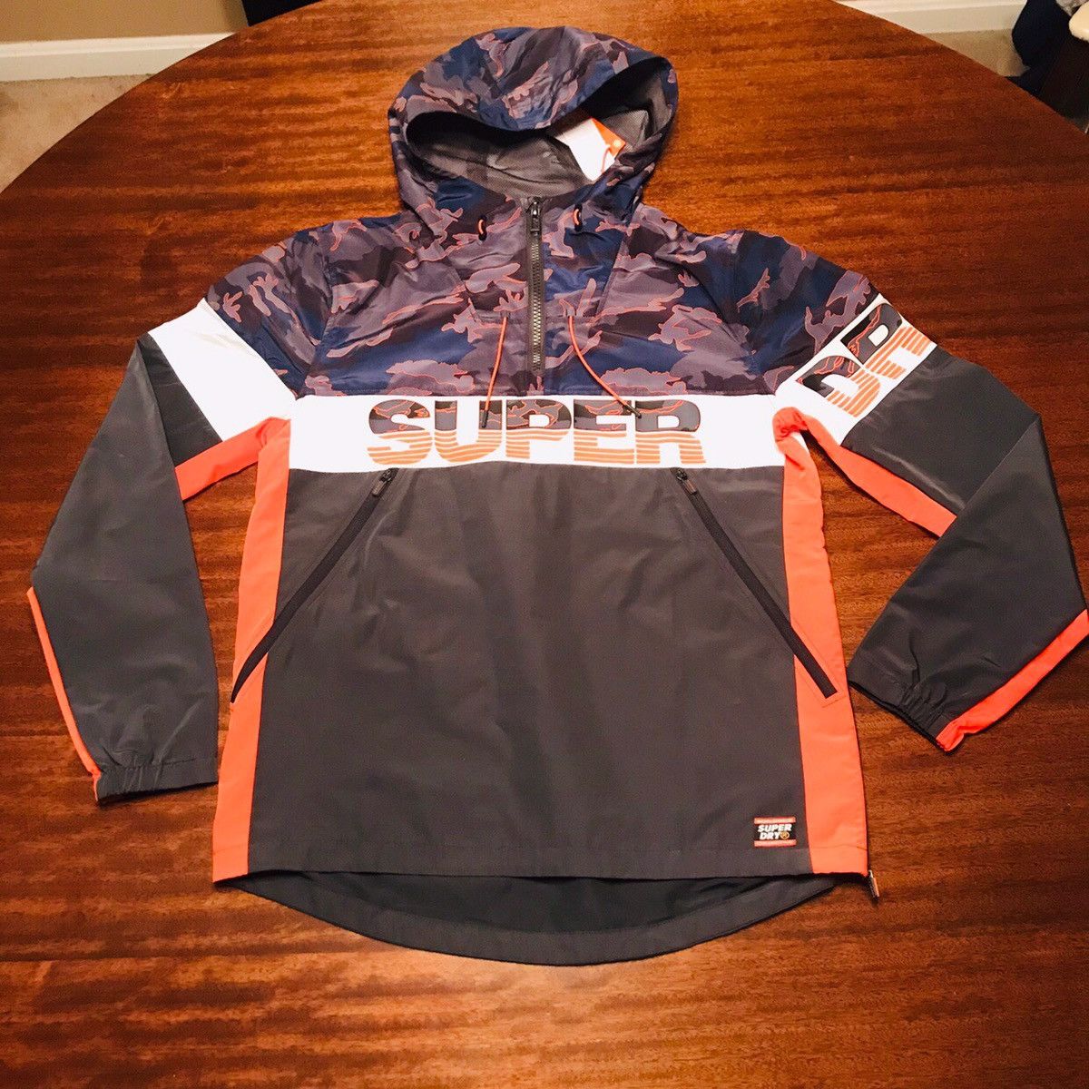 Superdry Brand NWT SuperDry Camo Pullover Jacket Size US L / EU 52-54 / 3 - 1 Thumbnail