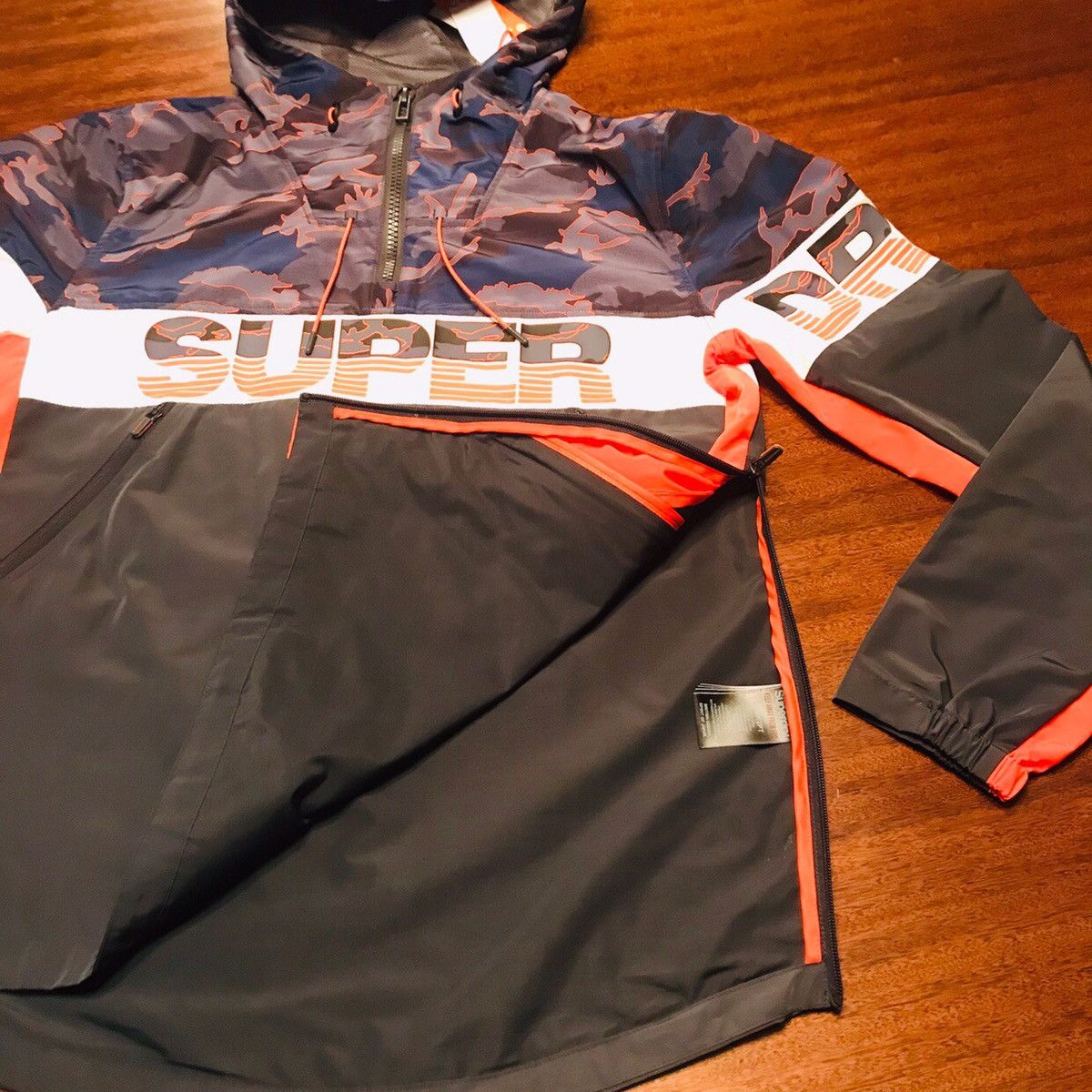 Superdry Brand NWT SuperDry Camo Pullover Jacket Size US L / EU 52-54 / 3 - 2 Thumbnail