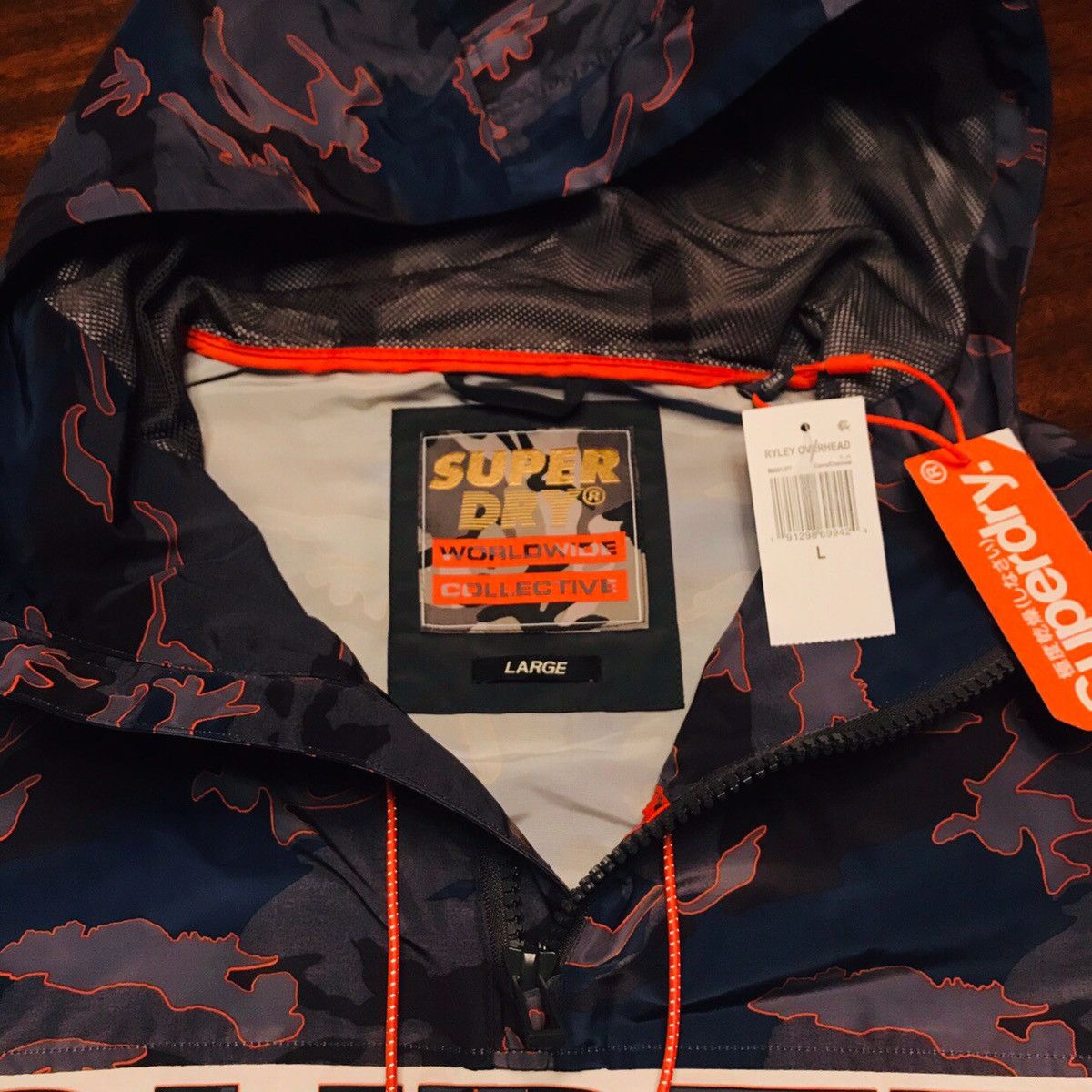 Superdry Brand NWT SuperDry Camo Pullover Jacket Size US L / EU 52-54 / 3 - 3 Thumbnail