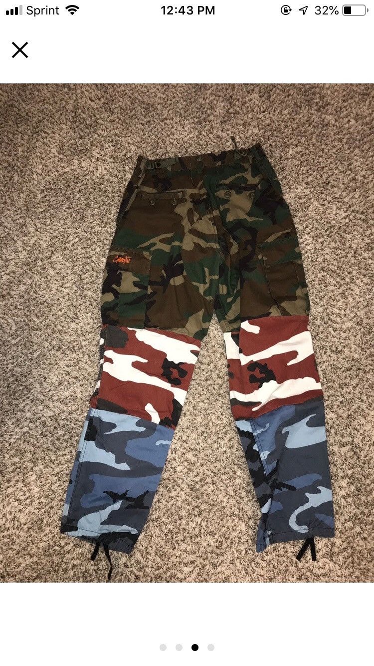 Gnarcotic Gnarcotic Tri Color Camo Pants | Grailed