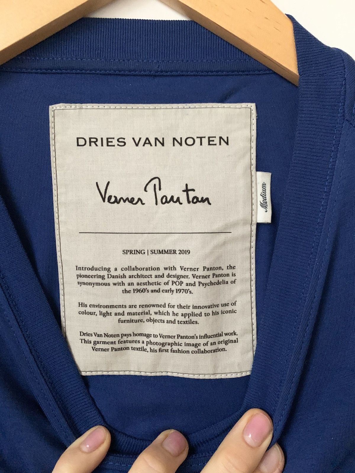 Dries Van Noten BNWT SS19 DRIES VAN NOTEN X VERNER PANTON T SHIRT Size US M / EU 48-50 / 2 - 3 Thumbnail
