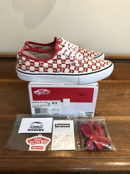 Supreme vans outlet fw16