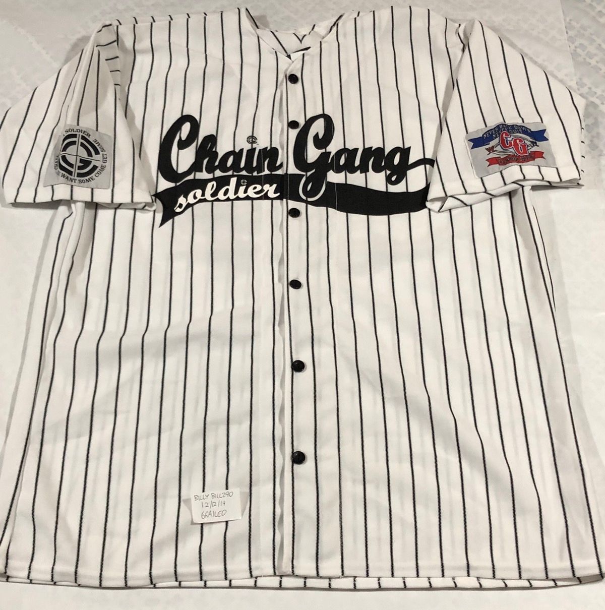 Vintage Rare vintage 2004 wwe John cena baseball jersey xxl
