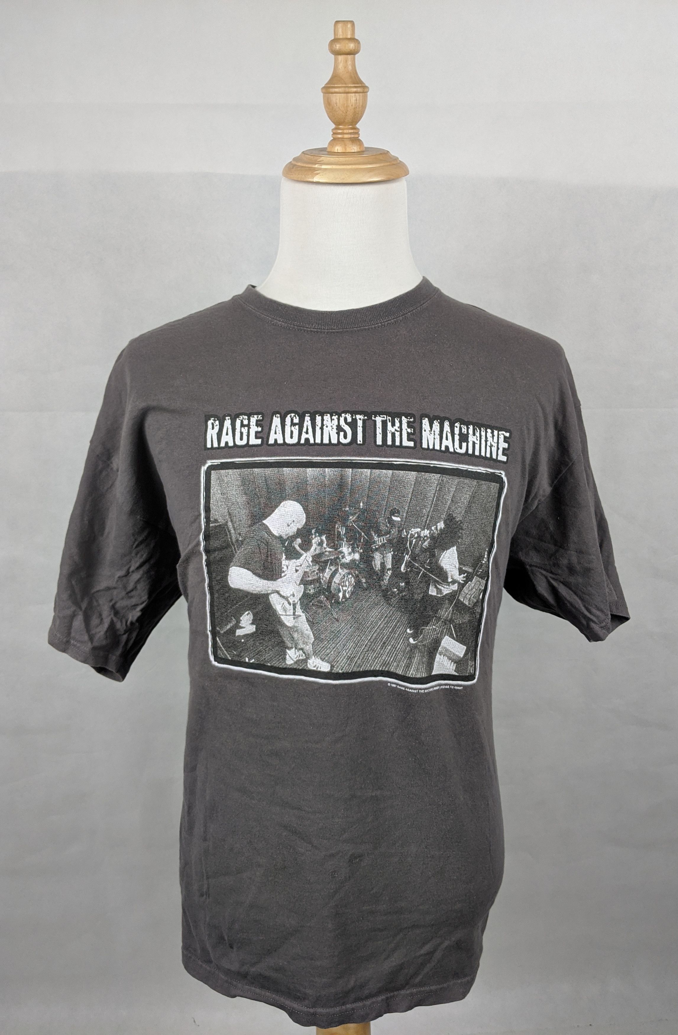Band Tees × Rage Against The Machine × Vintage Vintage 90s 1997 