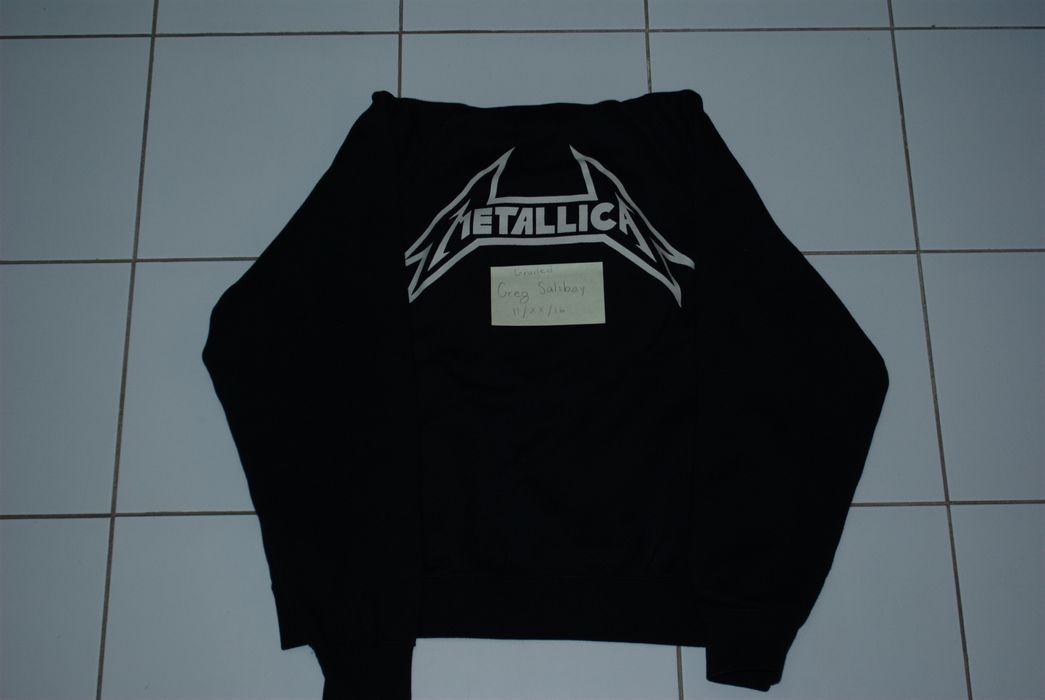 Fog best sale metallica hoodie