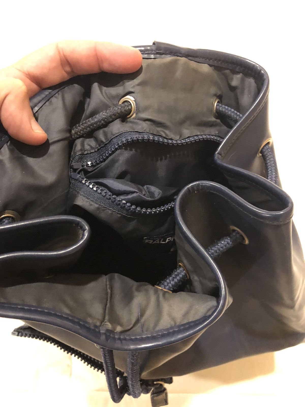 Polo Ralph Lauren Vintage Authentic Polo Sport Ralph Lauren Backpack 1990s Size ONE SIZE - 6 Thumbnail
