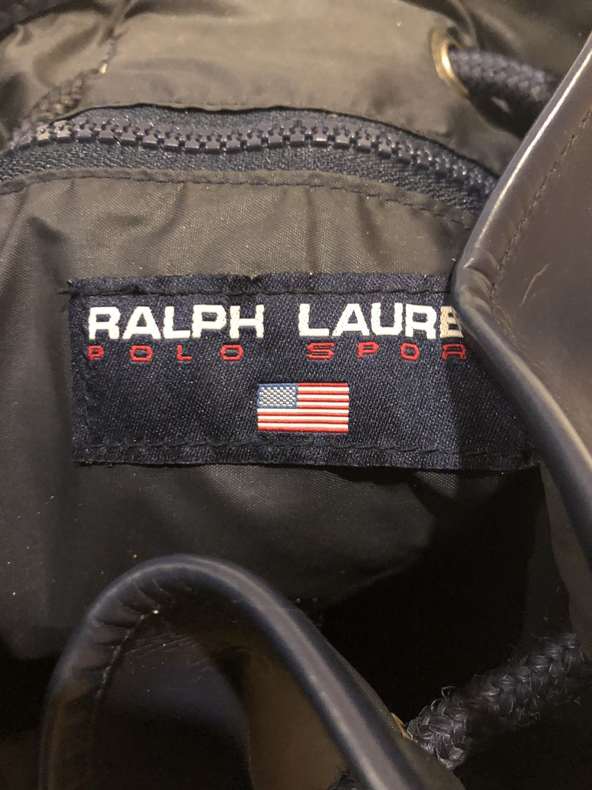 Polo Ralph Lauren Vintage Authentic Polo Sport Ralph Lauren Backpack 1990s Size ONE SIZE - 5 Thumbnail