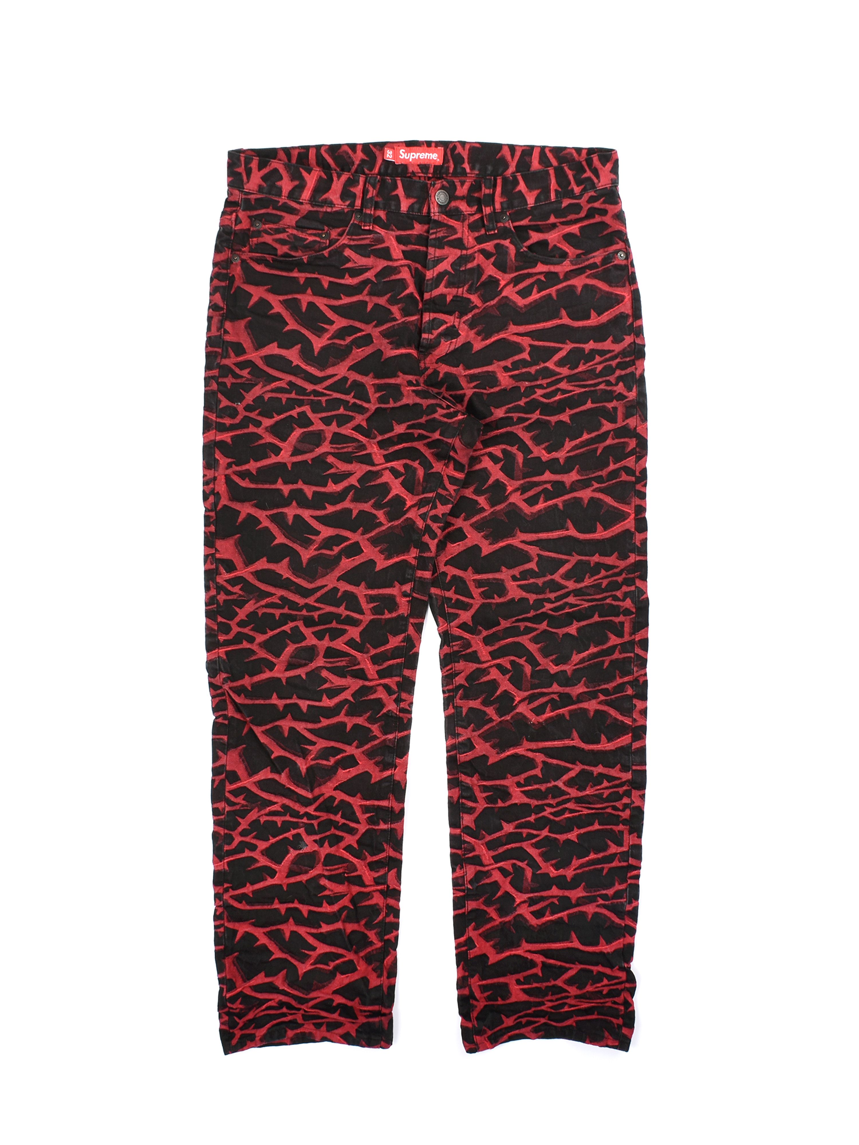 Supreme Supreme Thorn Denim Size US 32 / EU 48 - 1 Thumbnail