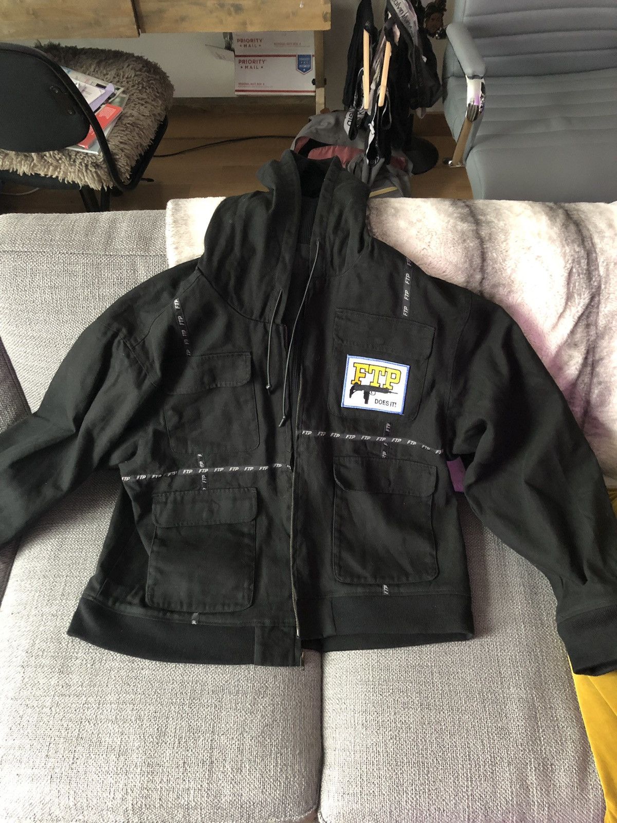 Fuck The Population FTP Uzi Tactical Jacket Size US XL / EU 56 / 4 - 2 Thumbnail
