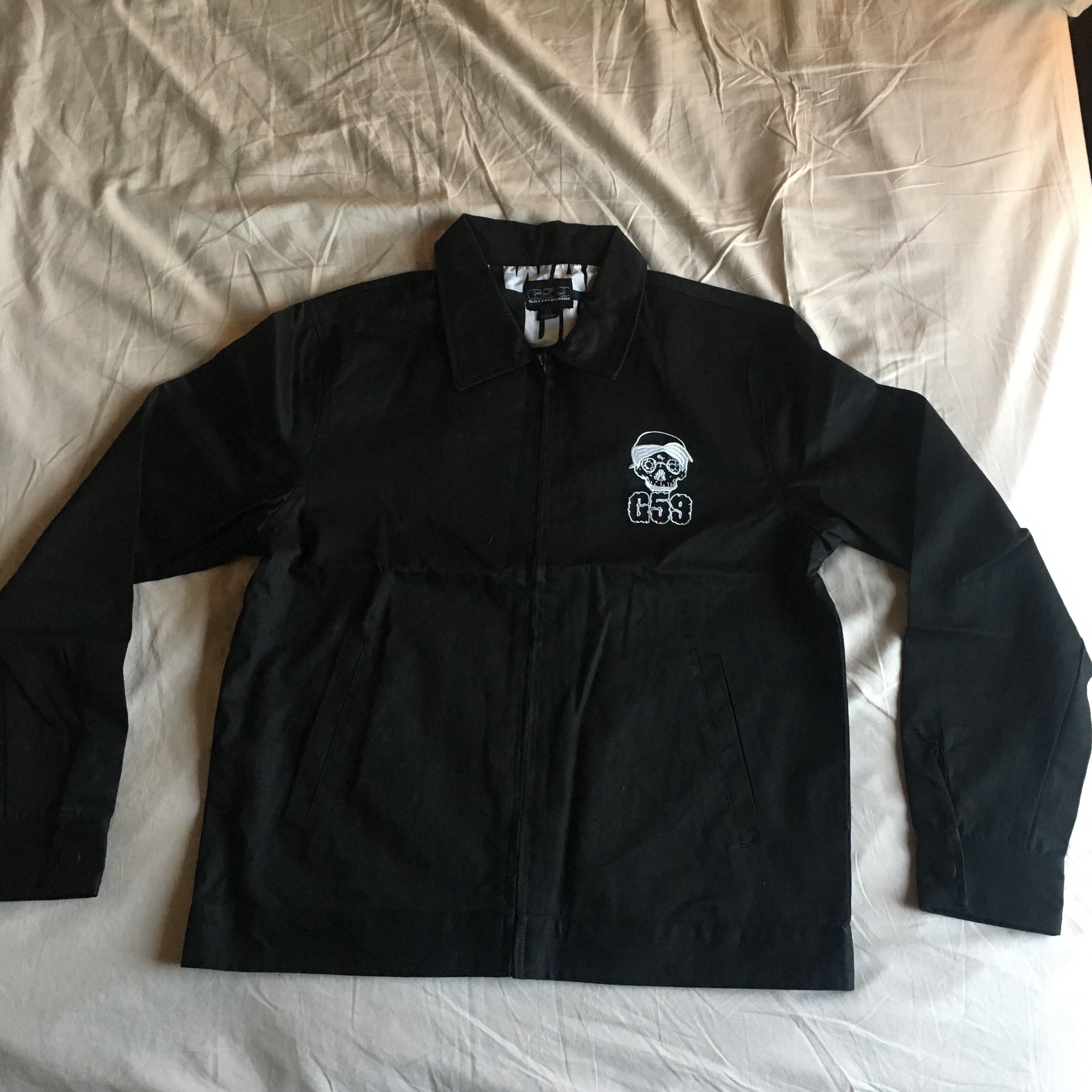 G59 Records 🆕 Skull Logo Work Jacket IWTDINO $uicideboys