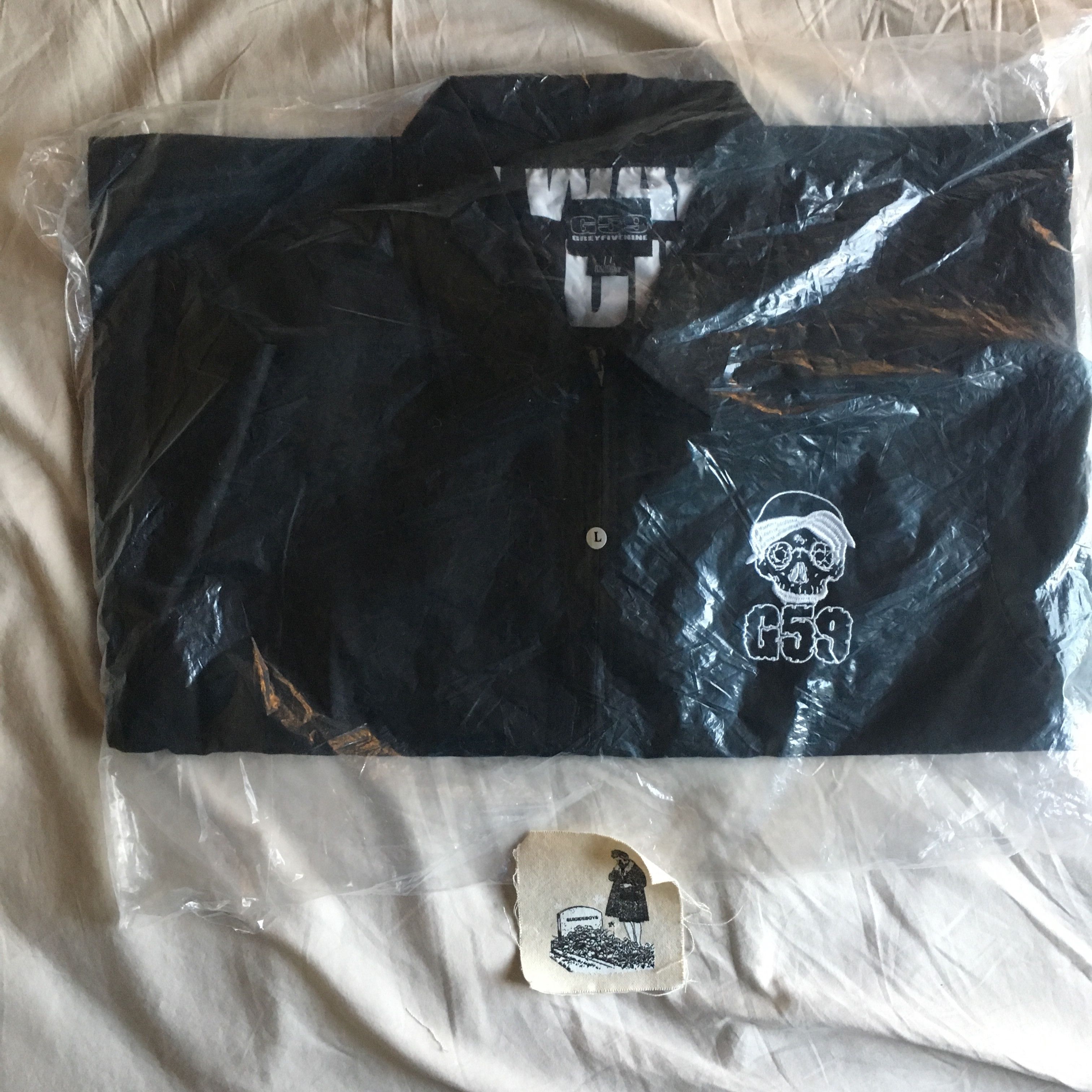 G59 Records 🆕 Skull Logo Work Jacket IWTDINO $uicideboys