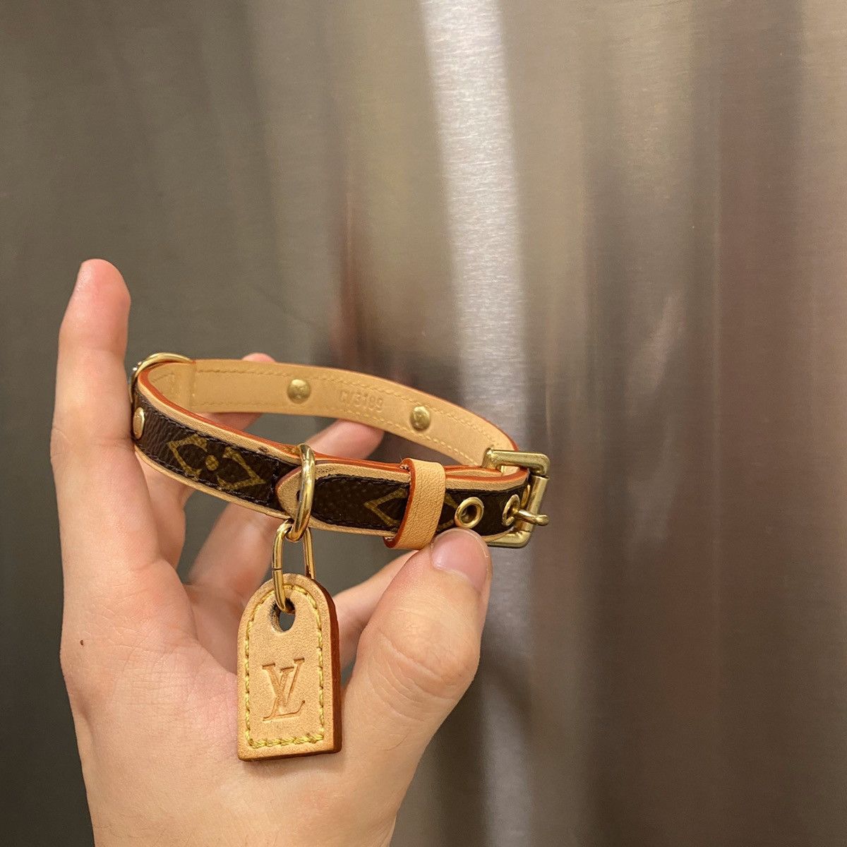 Louis Vuitton BAXTER DOG COLLAR PM FINAL DROP Grailed