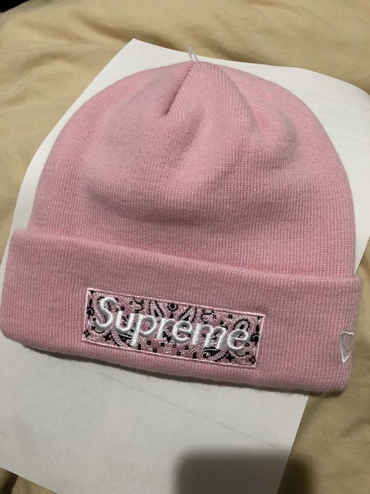 Supreme Supreme x New Era Brown Box Logo Beanie, Grailed