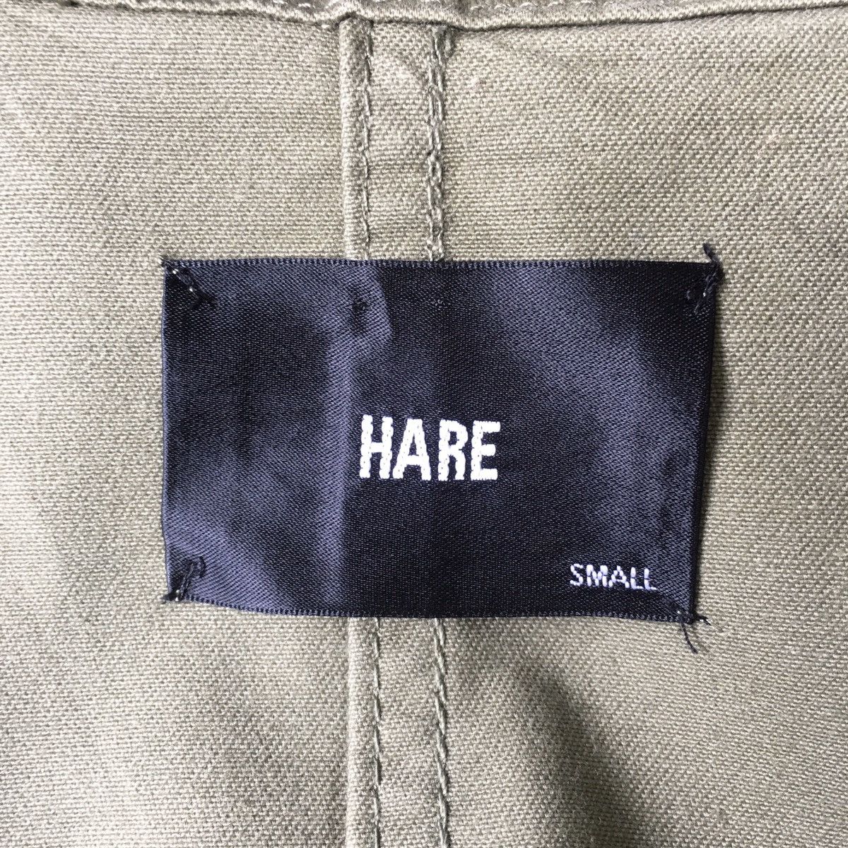 HARE HARE Olive Green Hoodie Parka Streetwear Size US S / EU 44-46 / 1 - 10 Thumbnail