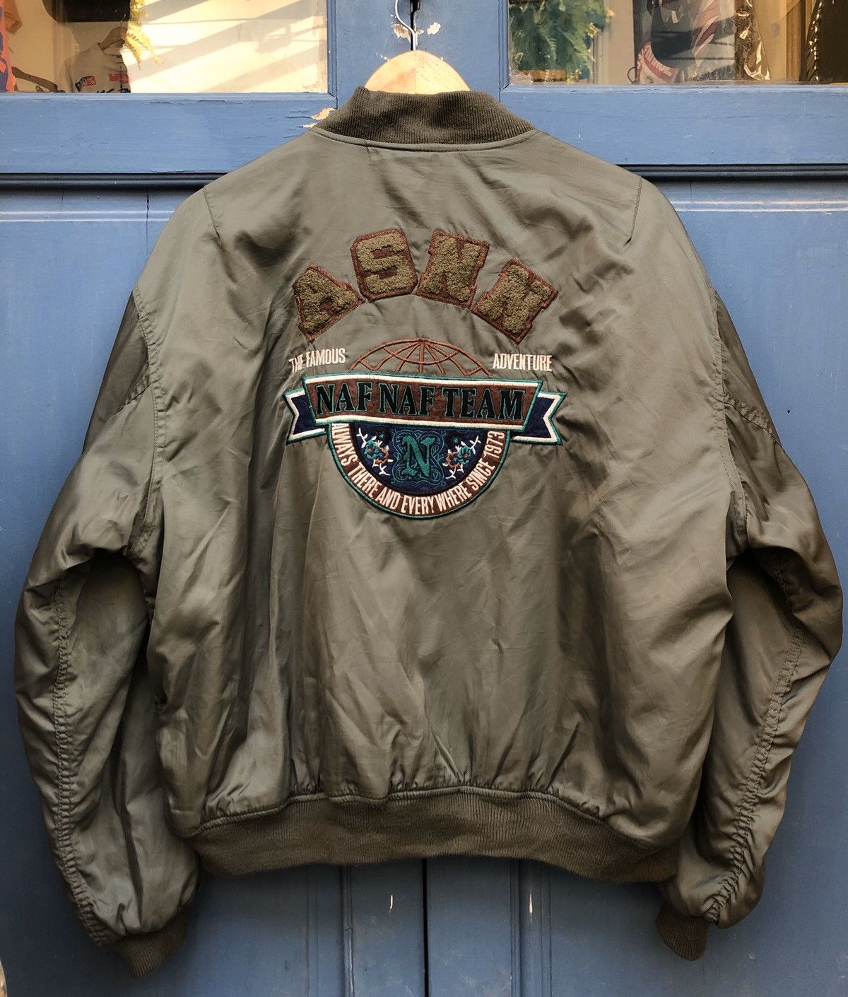 Vintage Vintage 80s 90s NafNaf Paris Bomber Jacket Grailed