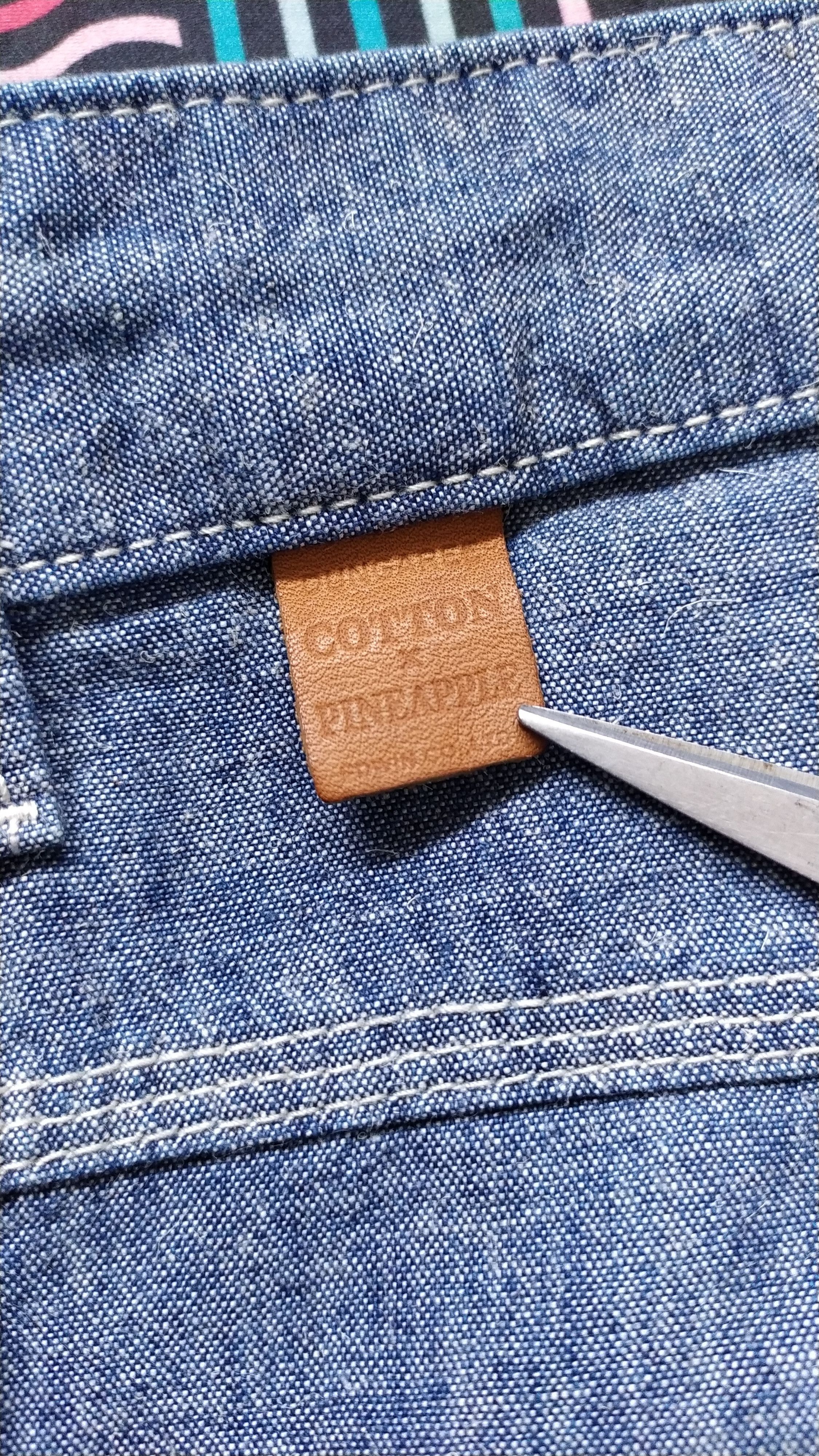 If Six Was Nine EDWIN Dungaree Japanese Brand Trouser Pant size L Size US 34 / EU 50 - 8 Thumbnail