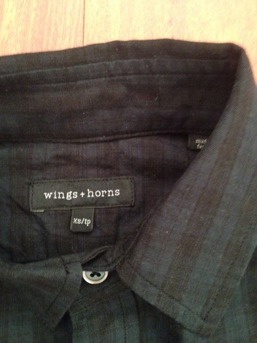 Wings + Horns XS - Check/stripe shirt Size US XS / EU 42 / 0 - 2 Preview