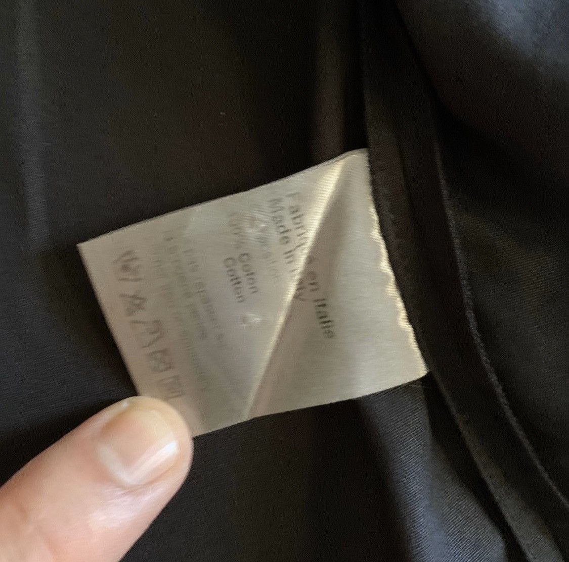 Dior × Kris Van Assche DIOR Homme by Kris Van Assche black slim fit shirt. Size US S / EU 44-46 / 1 - 6 Thumbnail