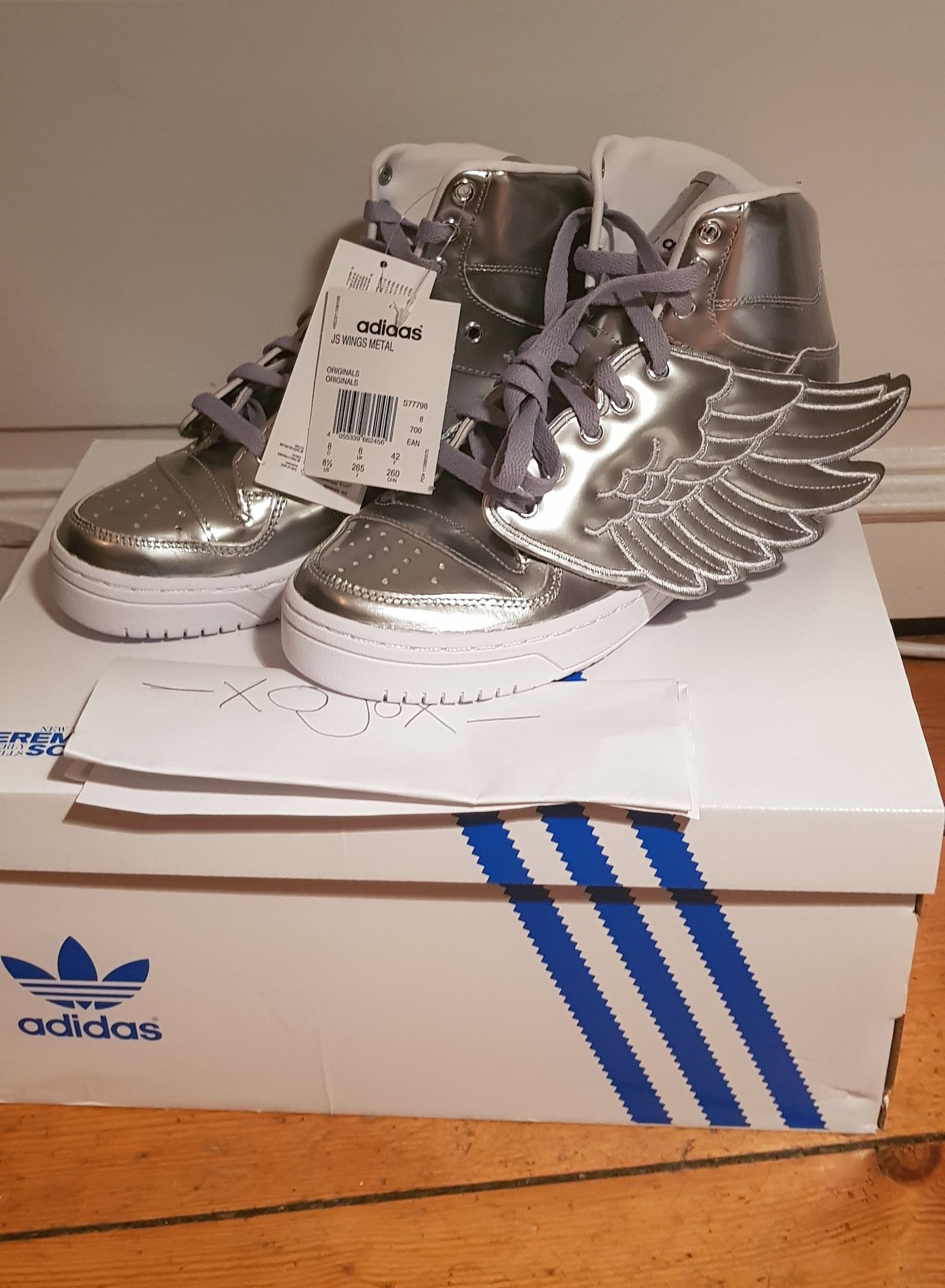 Adidas × Jeremy Scott Jeremy Scott Wings Metal Silver | Grailed