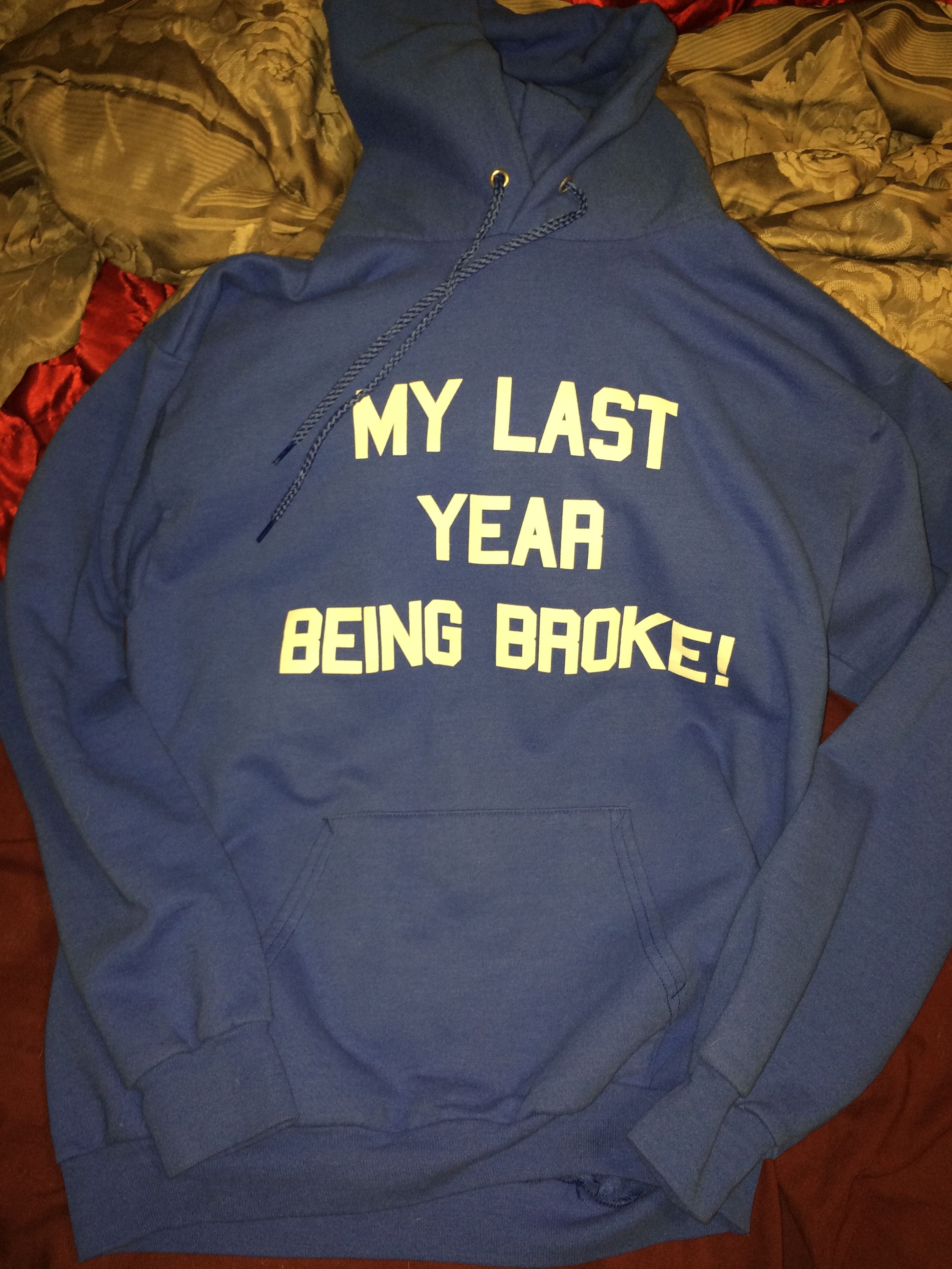 A$AP Rocky Last Year Being Broke Hoodie (LYBB) : A$AP