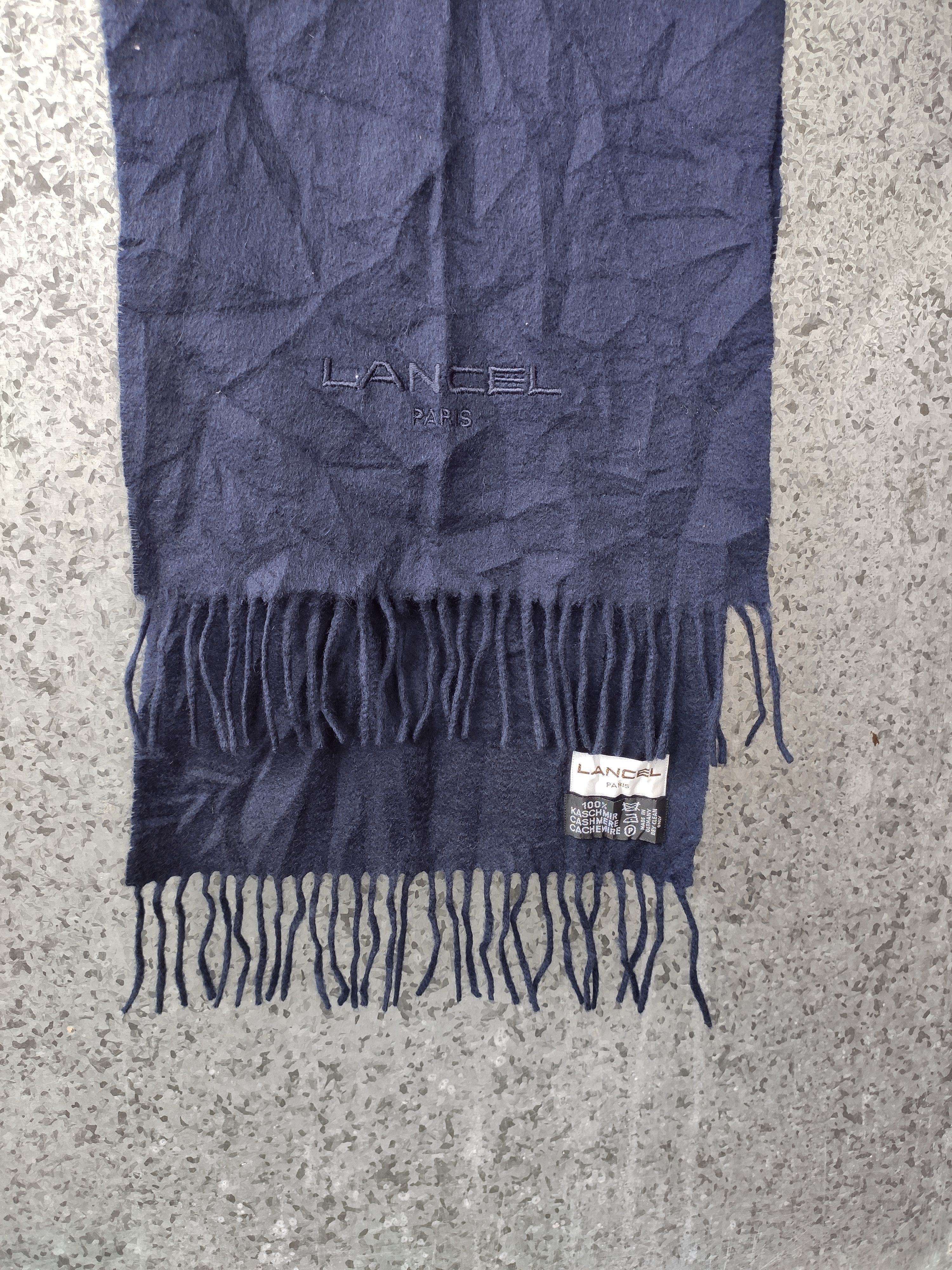 Lancel Lancel Paris muffler Cashmere Lancel Scarf Size ONE SIZE - 4 Thumbnail
