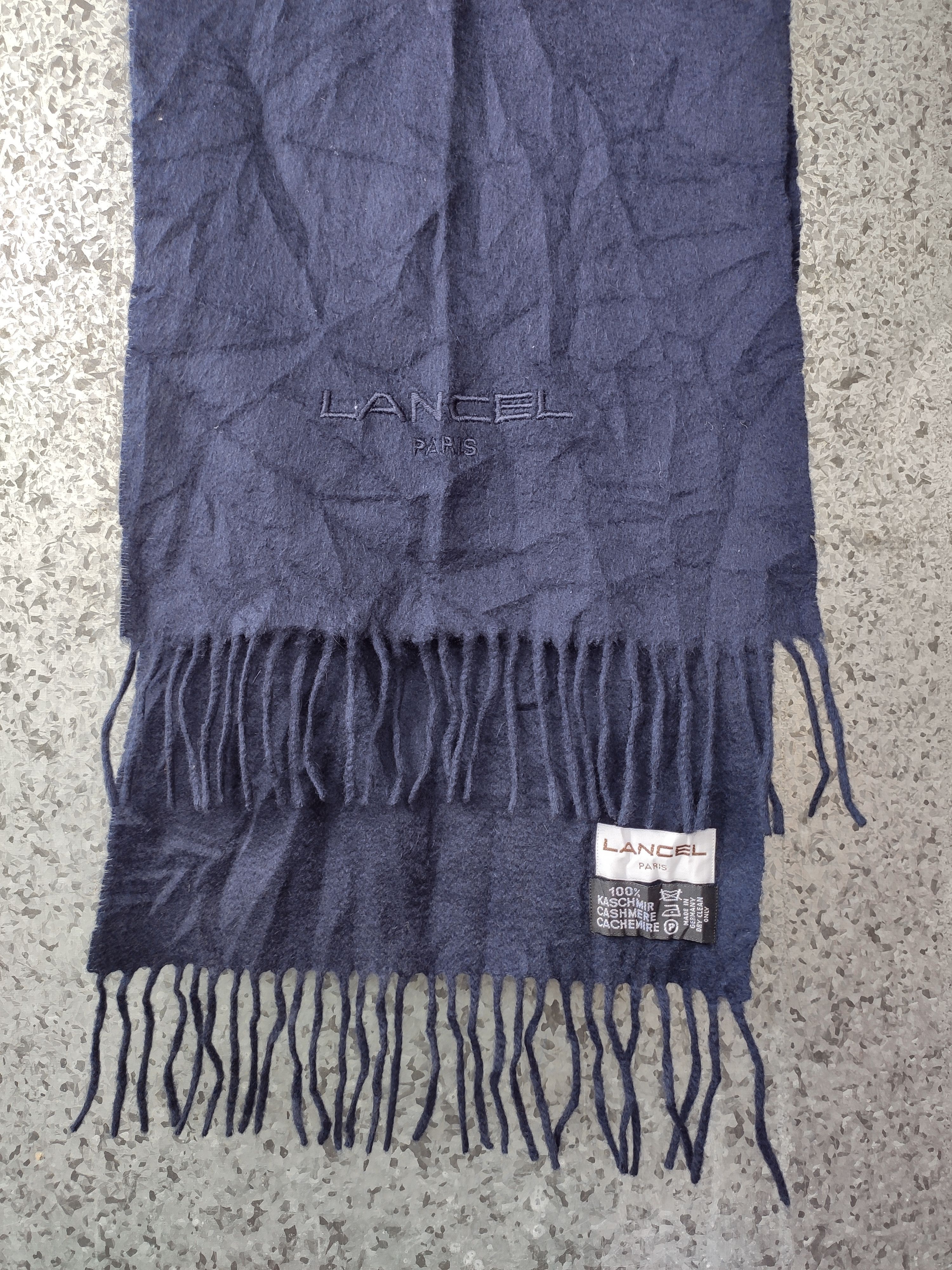 Lancel Lancel Paris muffler Cashmere Lancel Scarf Size ONE SIZE - 2 Thumbnail