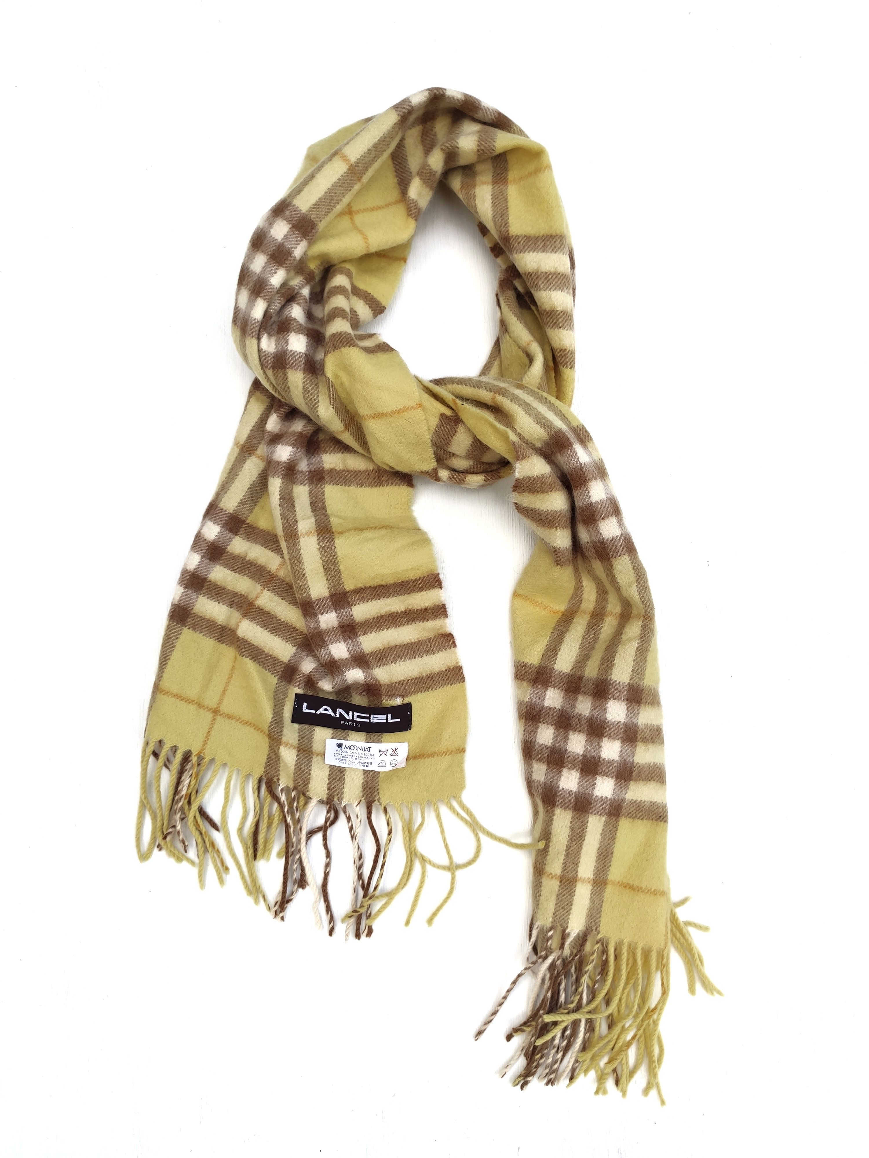 Lancel Lancel Paris muffler Cashmere Lancel Scarf Size ONE SIZE - 1 Thumbnail