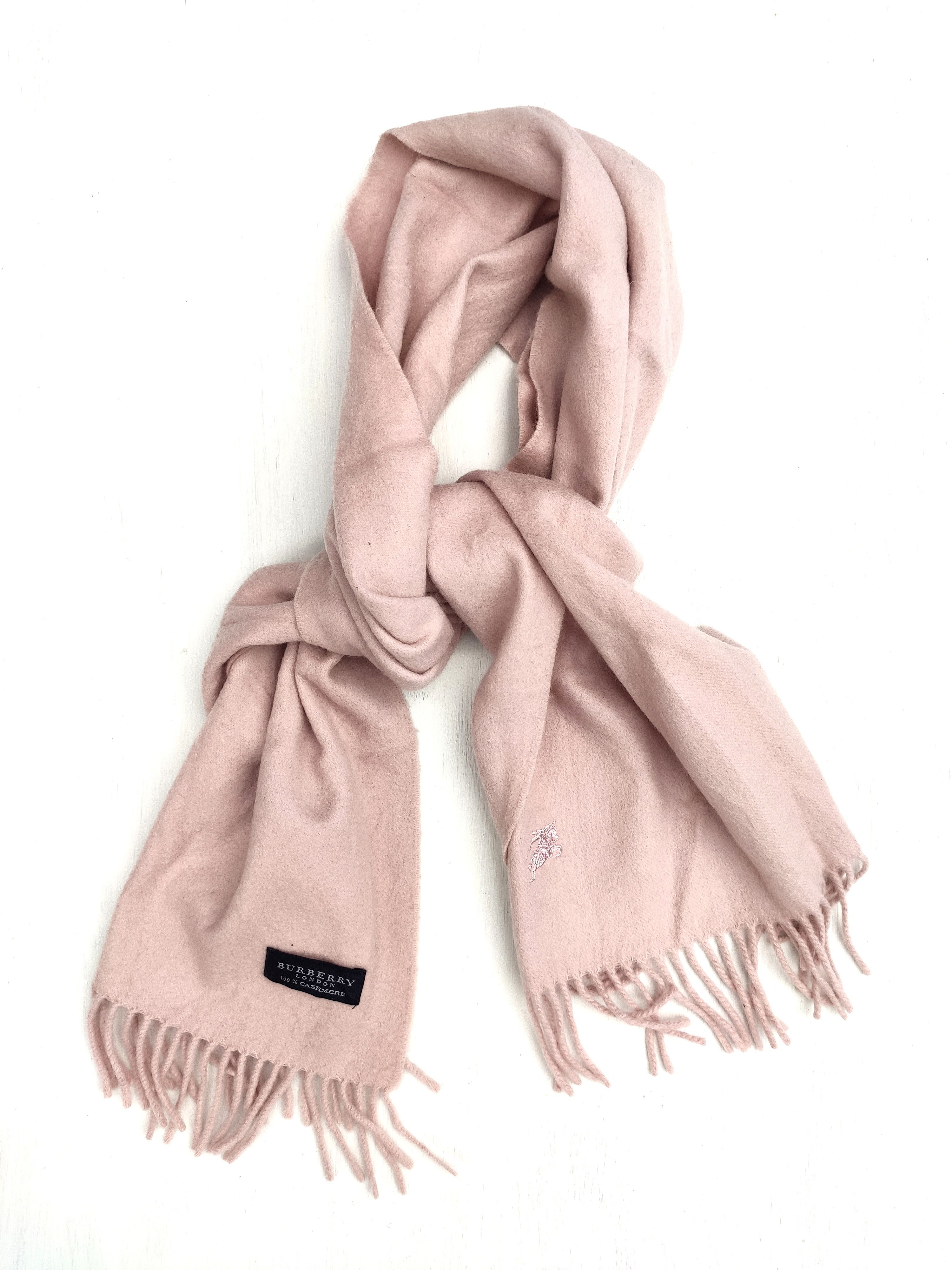 Burberry Burberry Muffler Cashmere 100% Size ONE SIZE - 1 Thumbnail