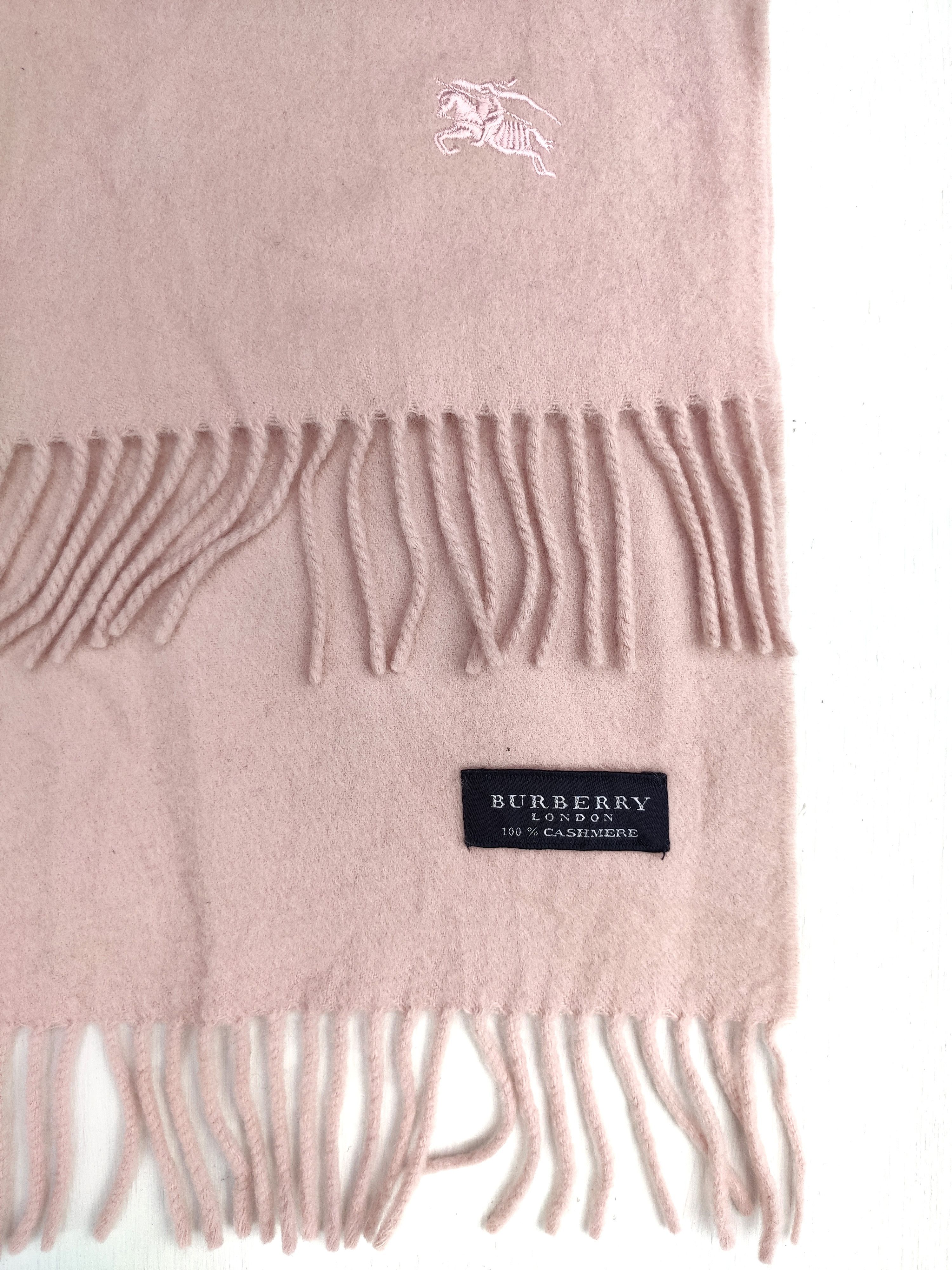 Burberry Burberry Muffler Cashmere 100% Size ONE SIZE - 2 Thumbnail