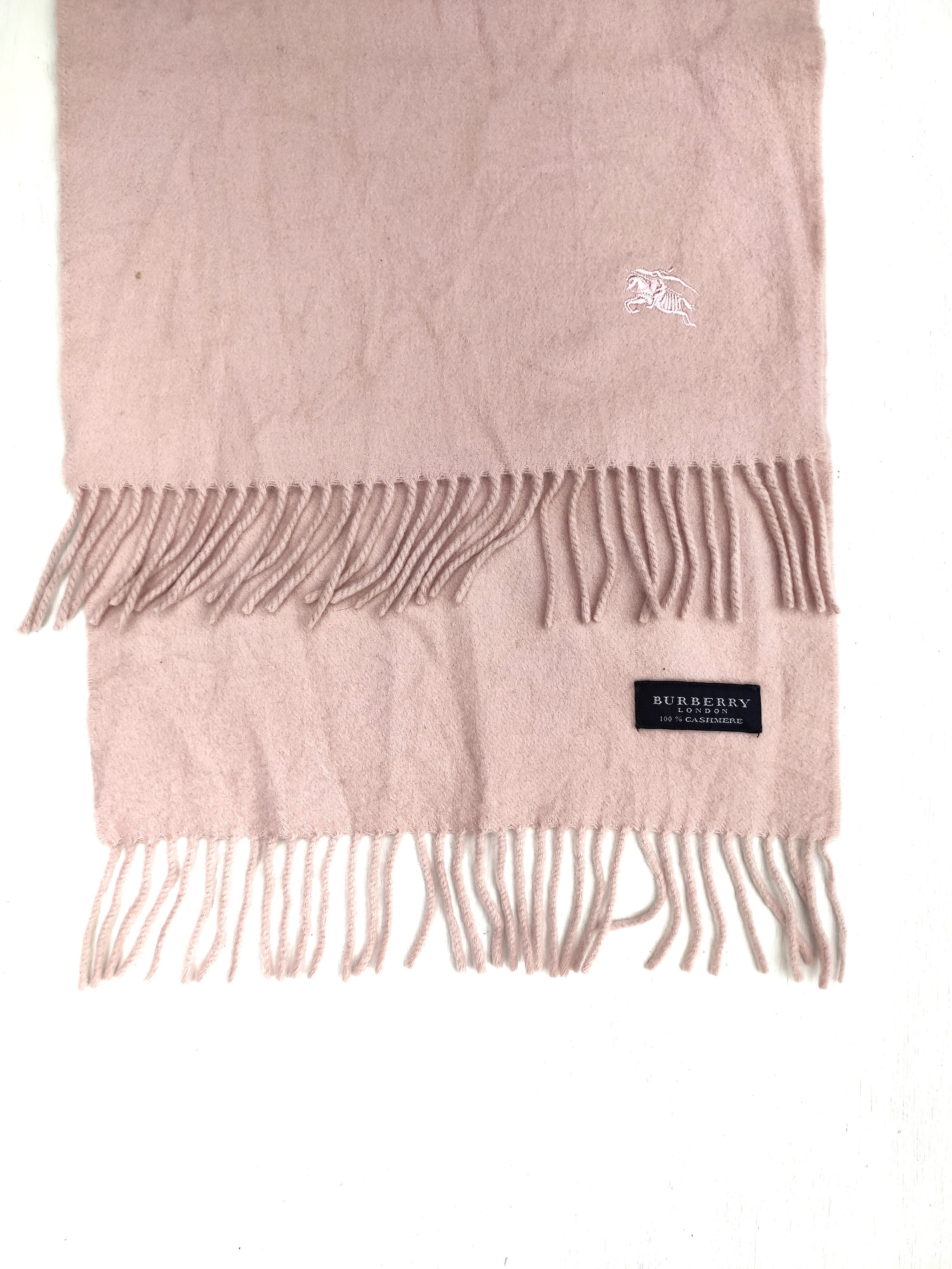 Burberry Burberry Muffler Cashmere 100% Size ONE SIZE - 4 Thumbnail