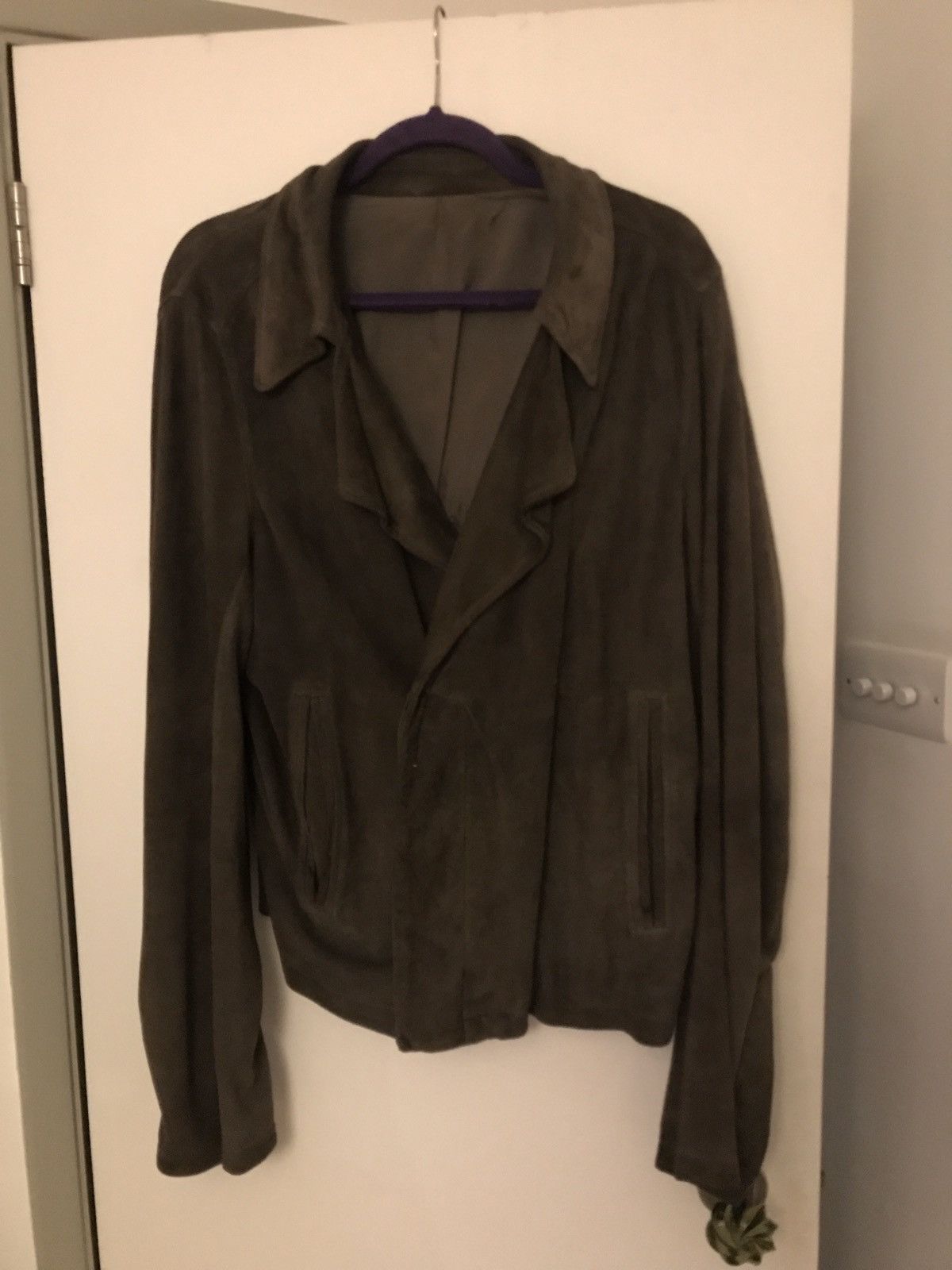 FW03 ‘TRUCKER’ Suede Jacket
