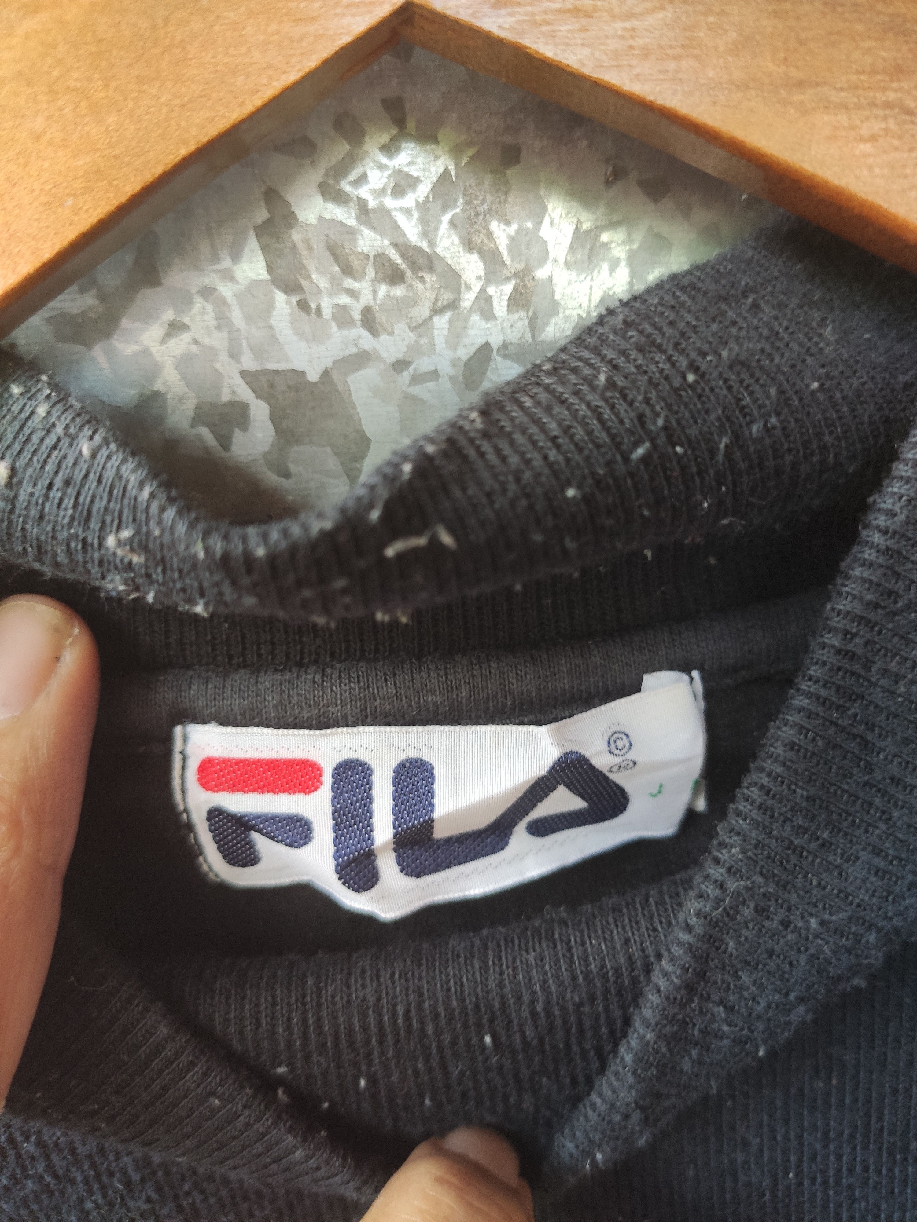 Fila Fila sweatshirt small logo turtle neck Size US M / EU 48-50 / 2 - 4 Thumbnail