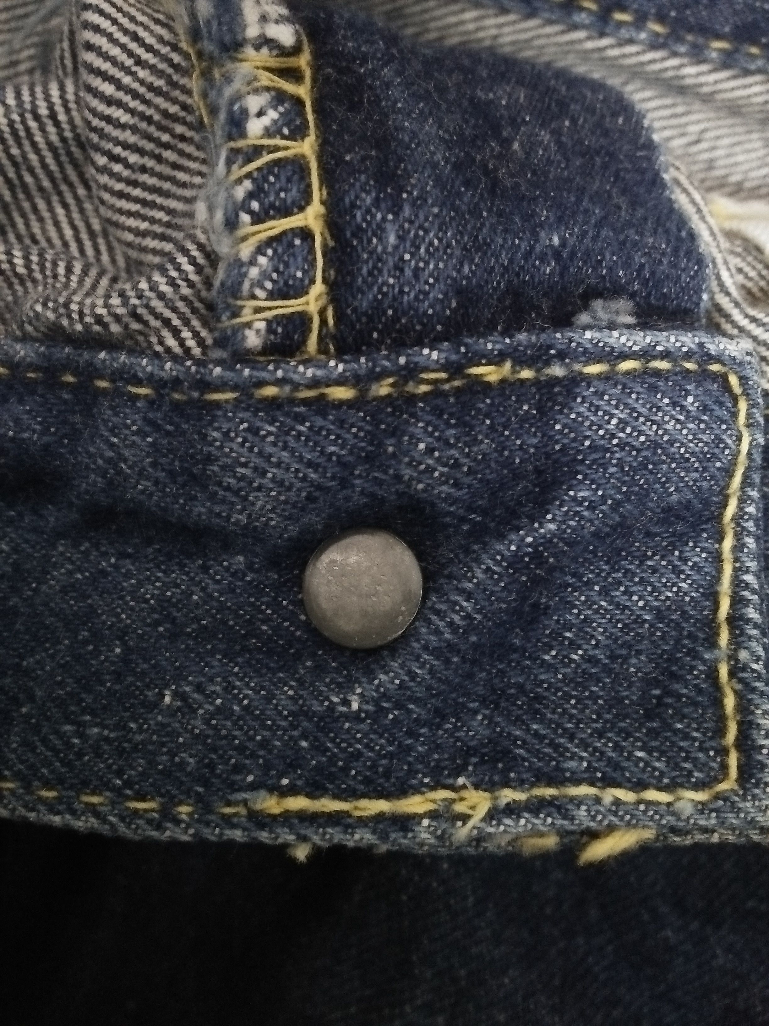 Lee × Vintage VTG 60/70s LEE 'BIG E' DENIM USA JEANS (B32) Size US 30 / EU 46 - 8 Thumbnail