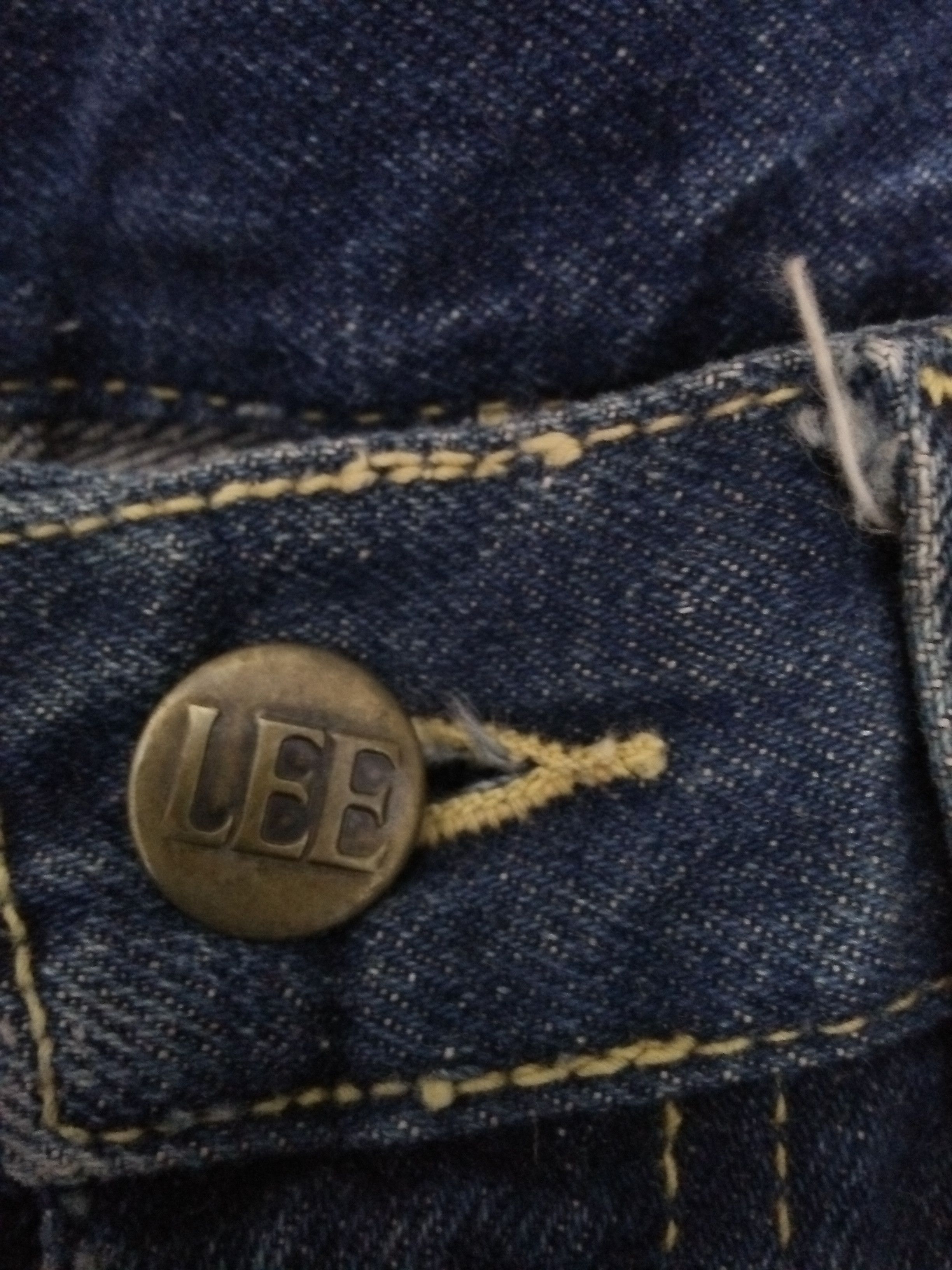 Lee × Vintage VTG 60/70s LEE 'BIG E' DENIM USA JEANS (B32) Size US 30 / EU 46 - 6 Thumbnail