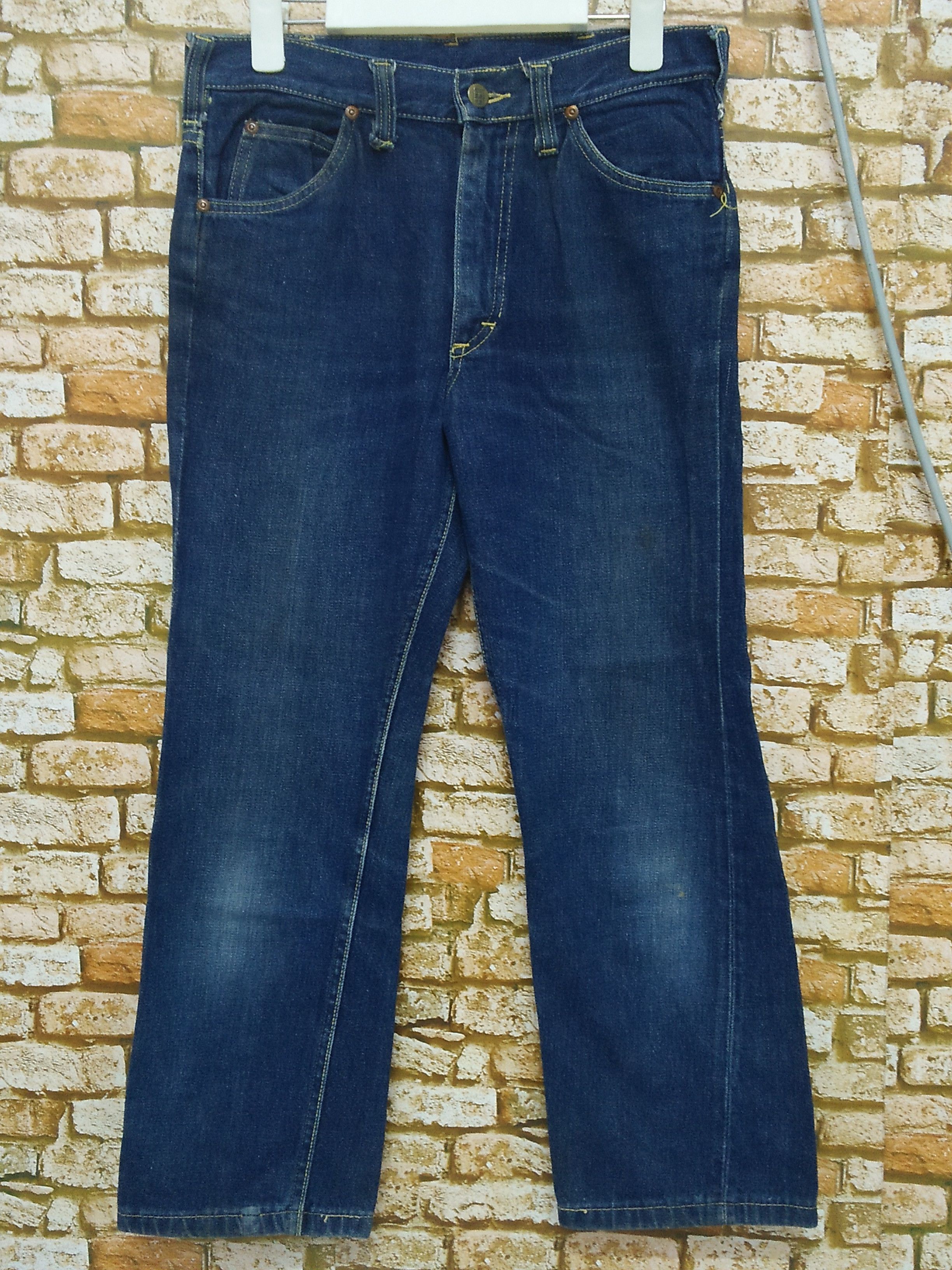 Lee × Vintage VTG 60/70s LEE 'BIG E' DENIM USA JEANS (B32) Size US 30 / EU 46 - 1 Thumbnail