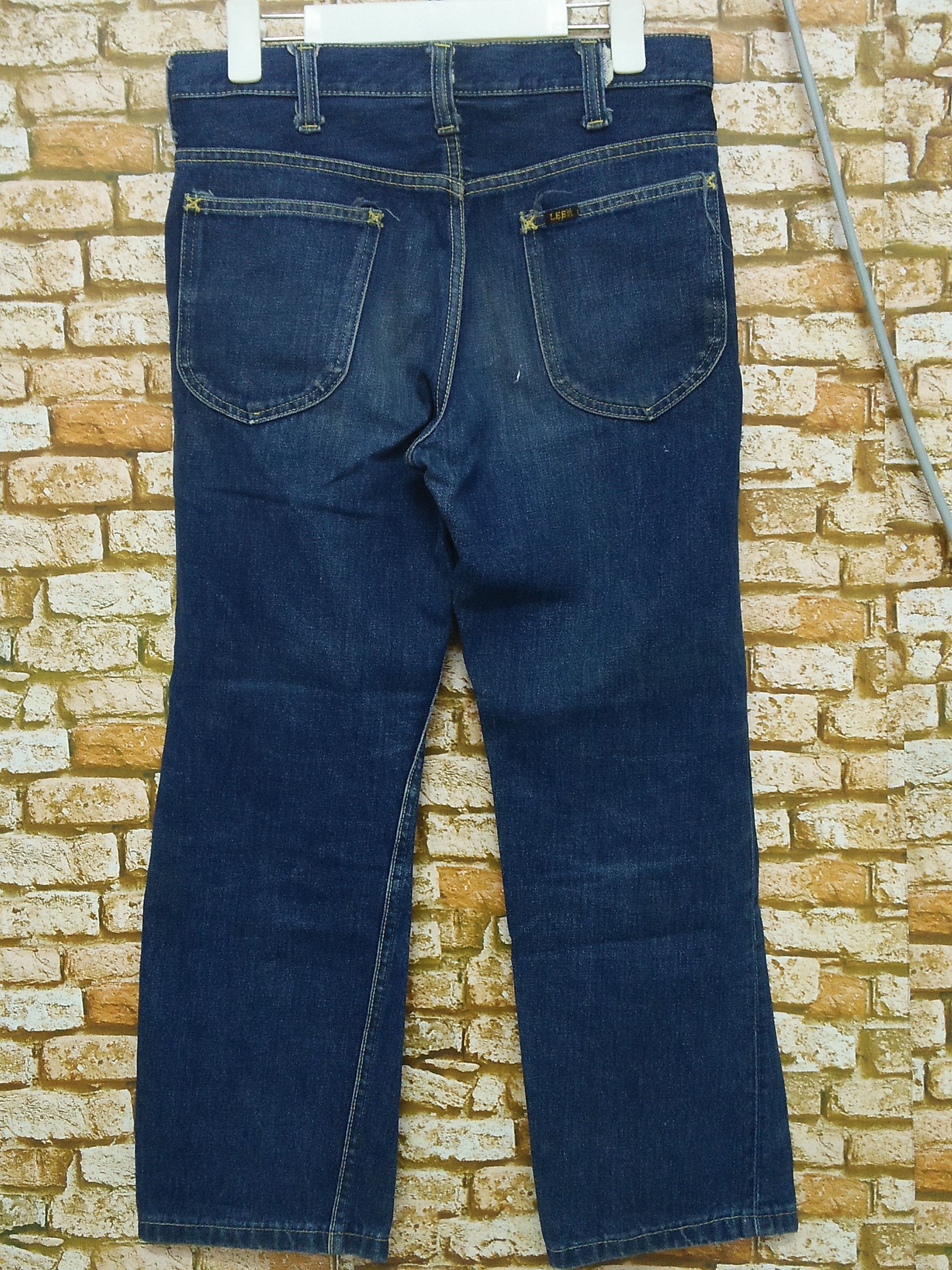 Lee × Vintage VTG 60/70s LEE 'BIG E' DENIM USA JEANS (B32) Size US 30 / EU 46 - 4 Thumbnail