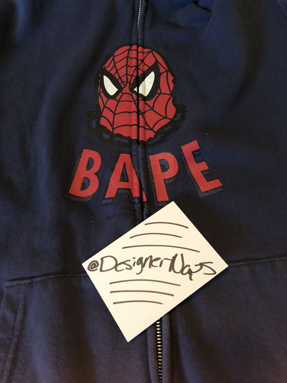 パーカー a bathing ape  spiderman logo hoodie Bape × Marvel Comics A Bathing Ape x Marvel Comics BAPE Spider-Man