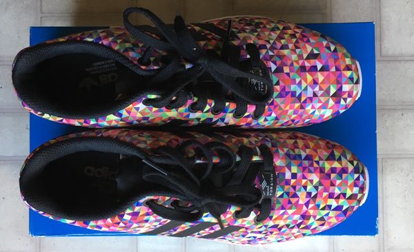 Adidas zx flux clearance prism size 6