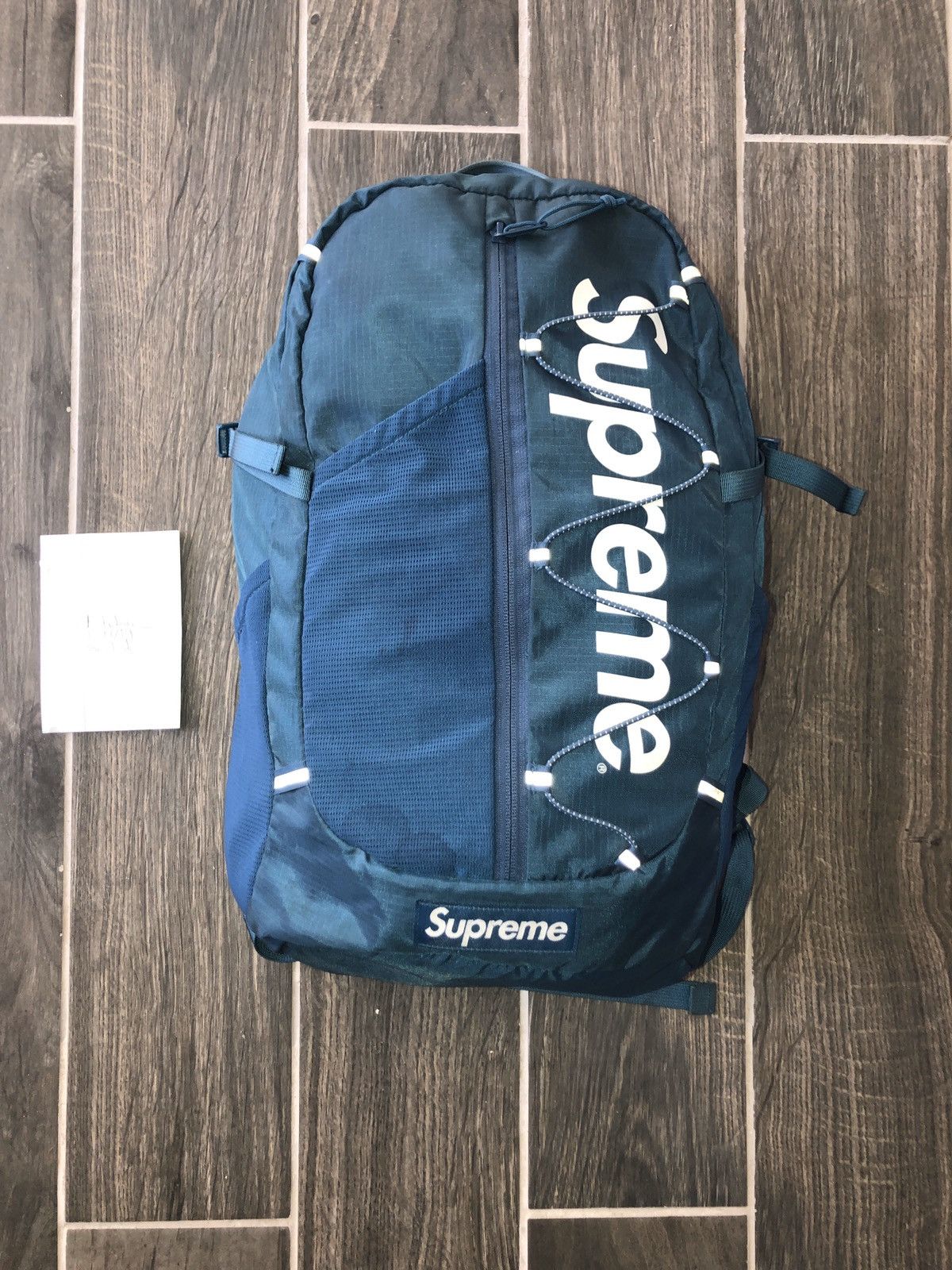 Supreme ss17 backpack clearance teal