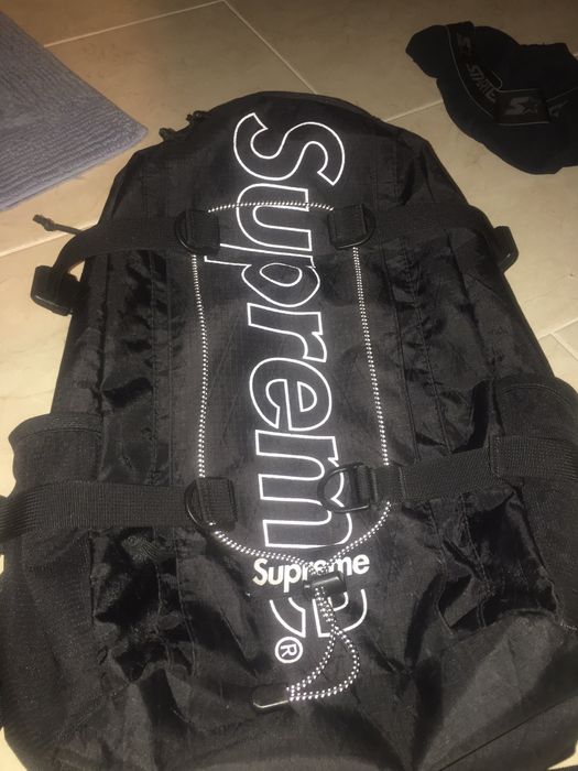 Supreme Supreme Backpack 2018 FW Black | Grailed