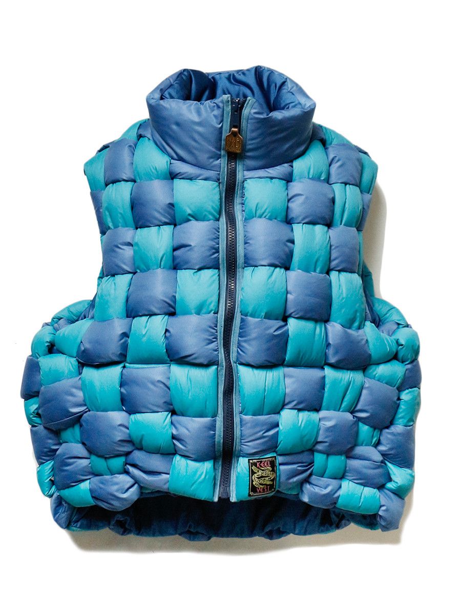 Kapital Kapital Woven Nylon KEEL Down Vest Size US M / EU 48-50 / 2 - 1 Thumbnail