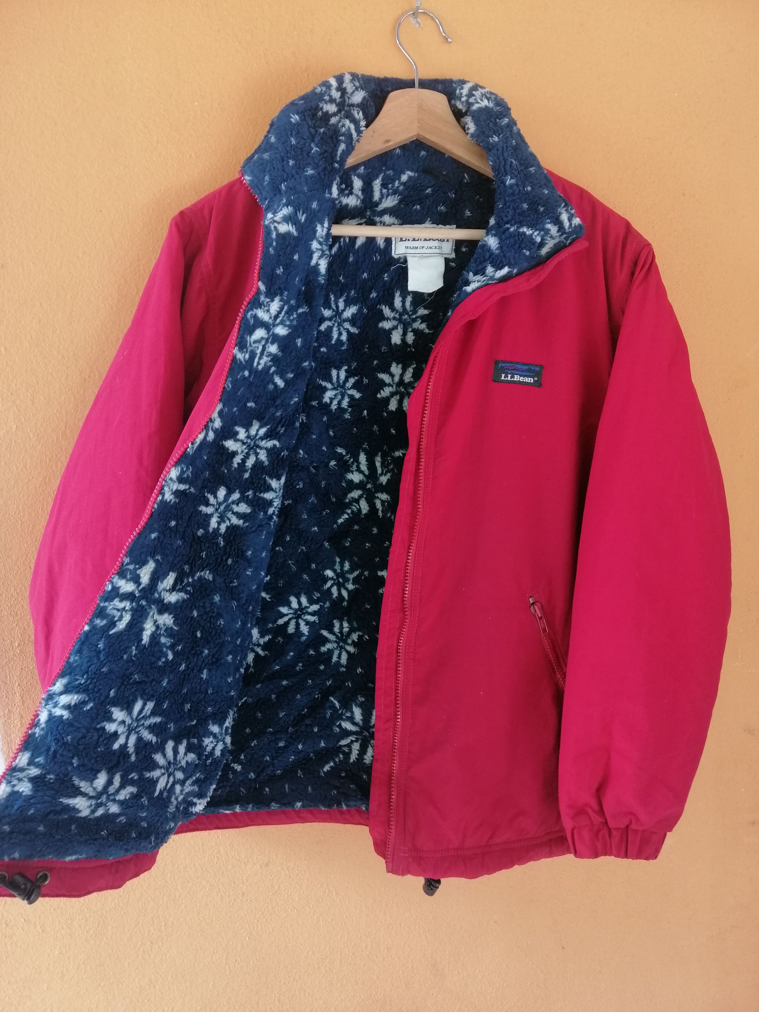 L.L. Bean Vintage L.L. Bean Warm Up/Fleece Jacket Nice Design Size US M / EU 48-50 / 2 - 2 Thumbnail