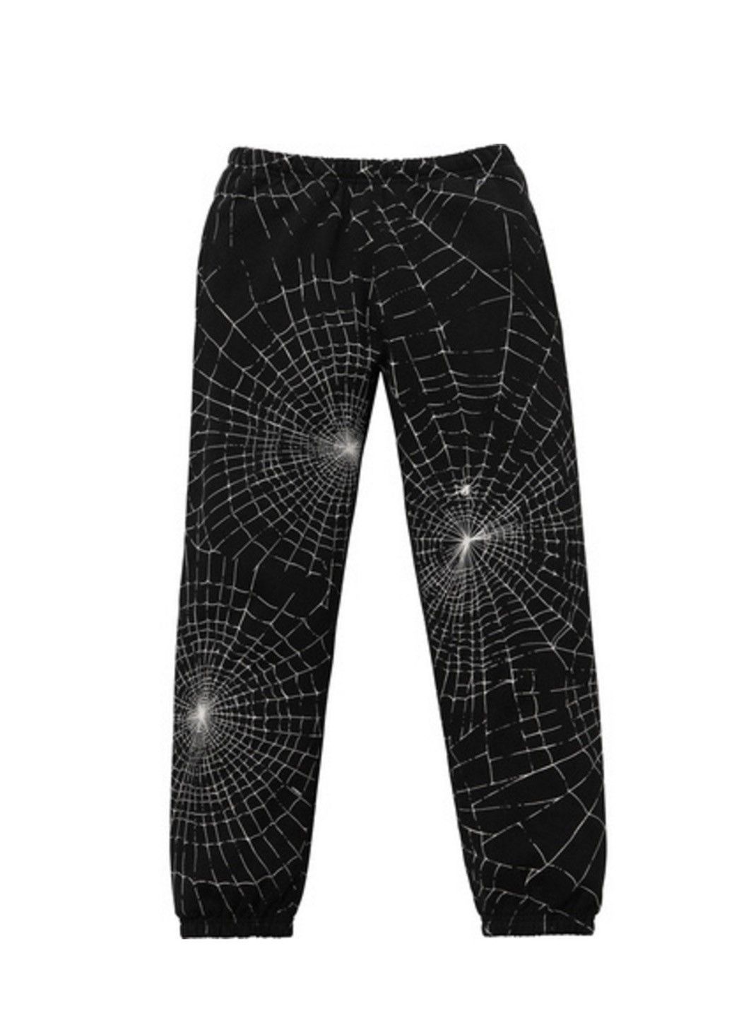 Supreme Supreme Spider Web Sweatpants Black Medium | Grailed