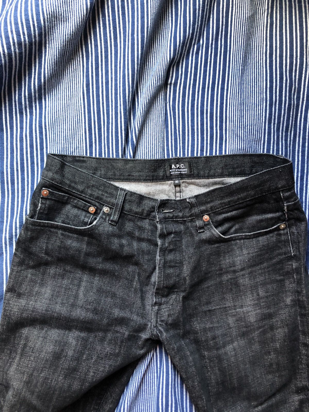 A.P.C. A.P.C Raw Denim Size US 30 / EU 46 - 2 Thumbnail